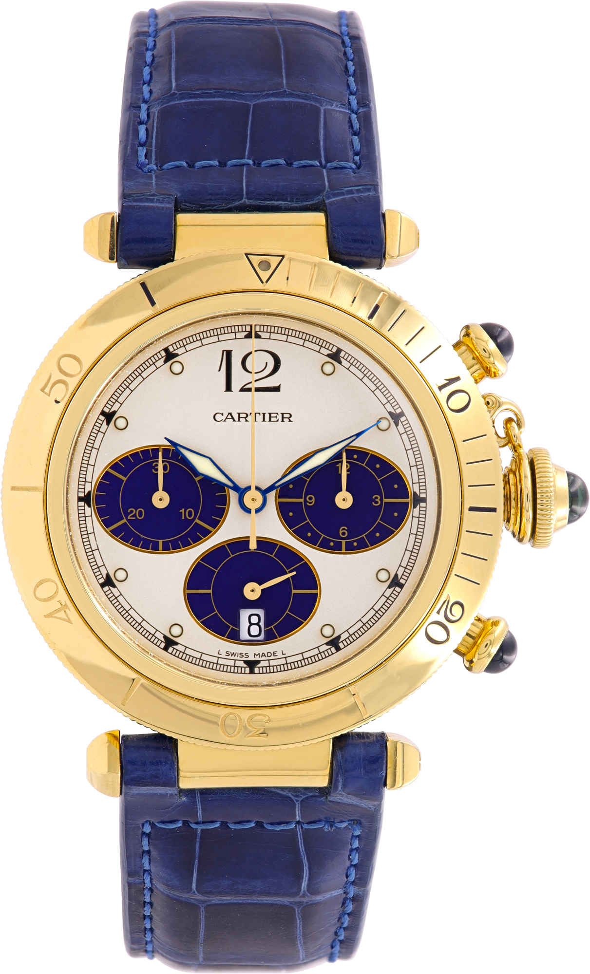 Cartier Pasha Chronograph 38mm 30009 W530565
