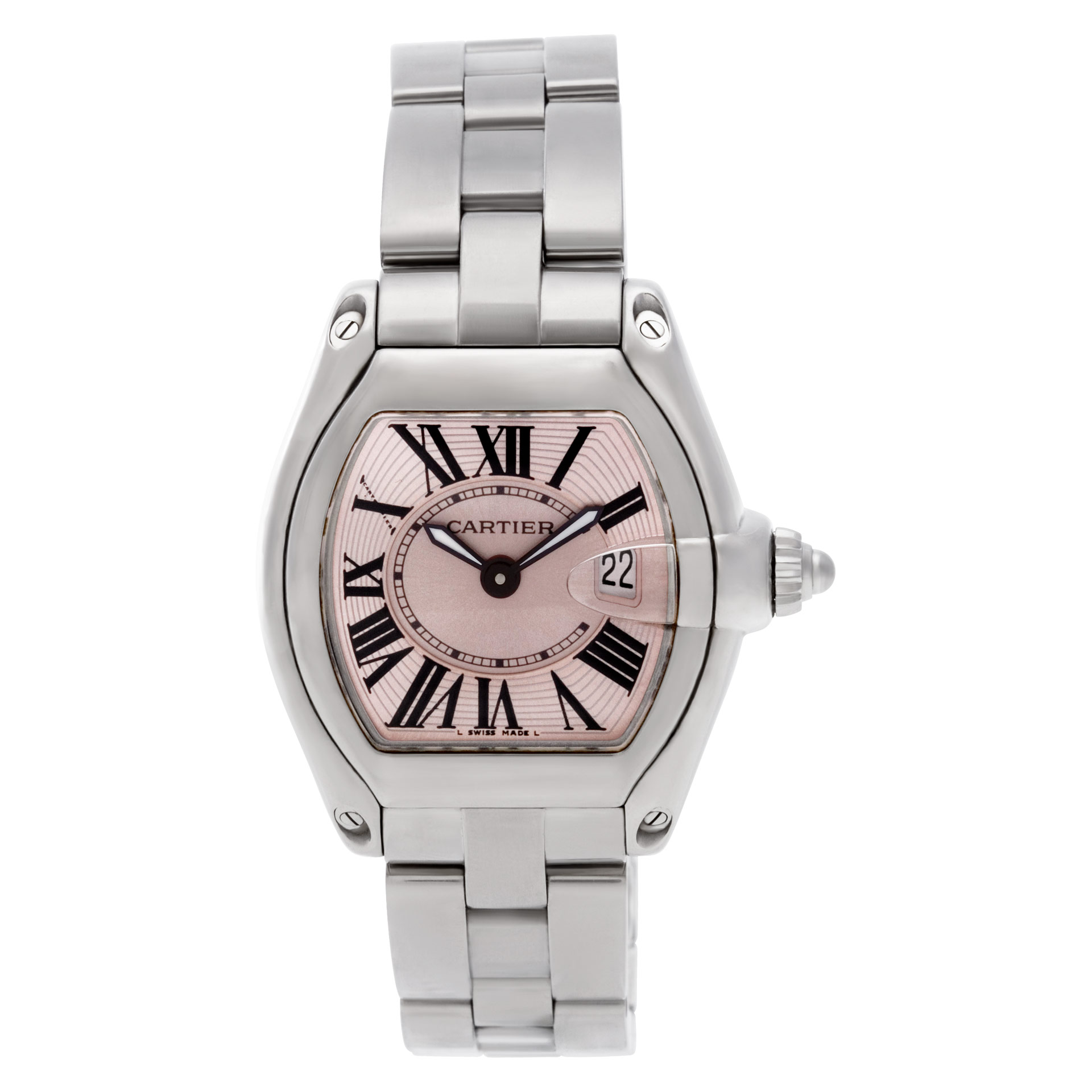Used Cartier Roadster 2675 stainless steel 32mm Quartz watch