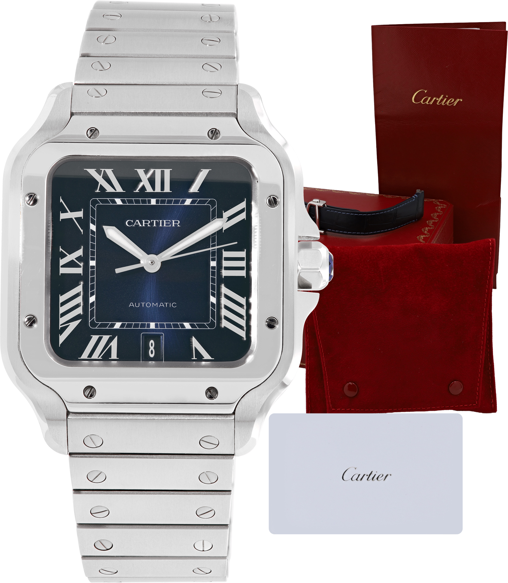 Cartier Santos 39.8mm WSSA0071