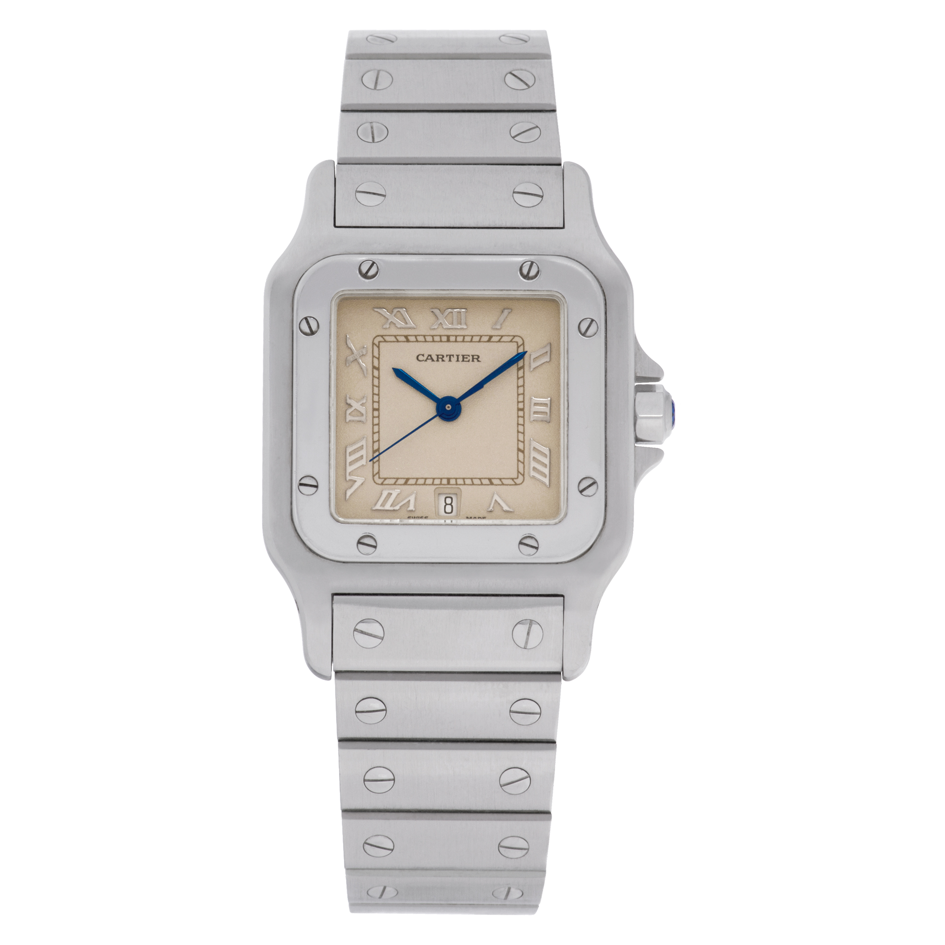 Used Cartier Santos W20025D6/1564 stainless steel 29mm | Gray & Sons