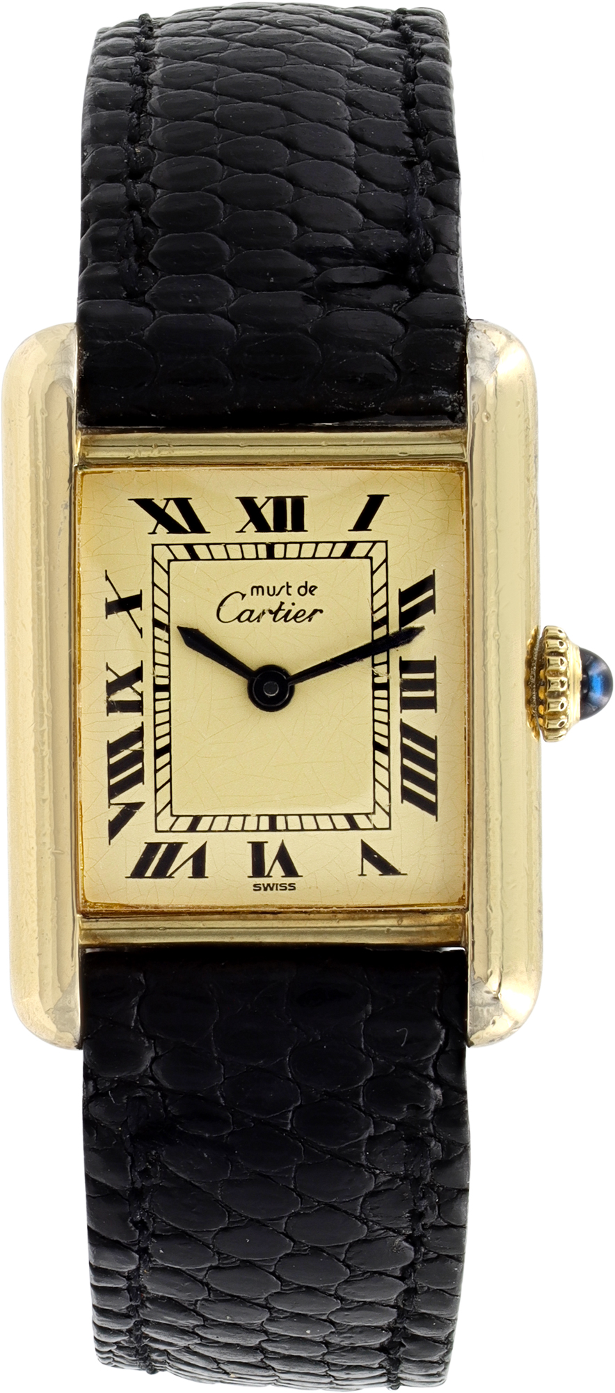 Cartier Tank Vermeil 28mm Manual watch