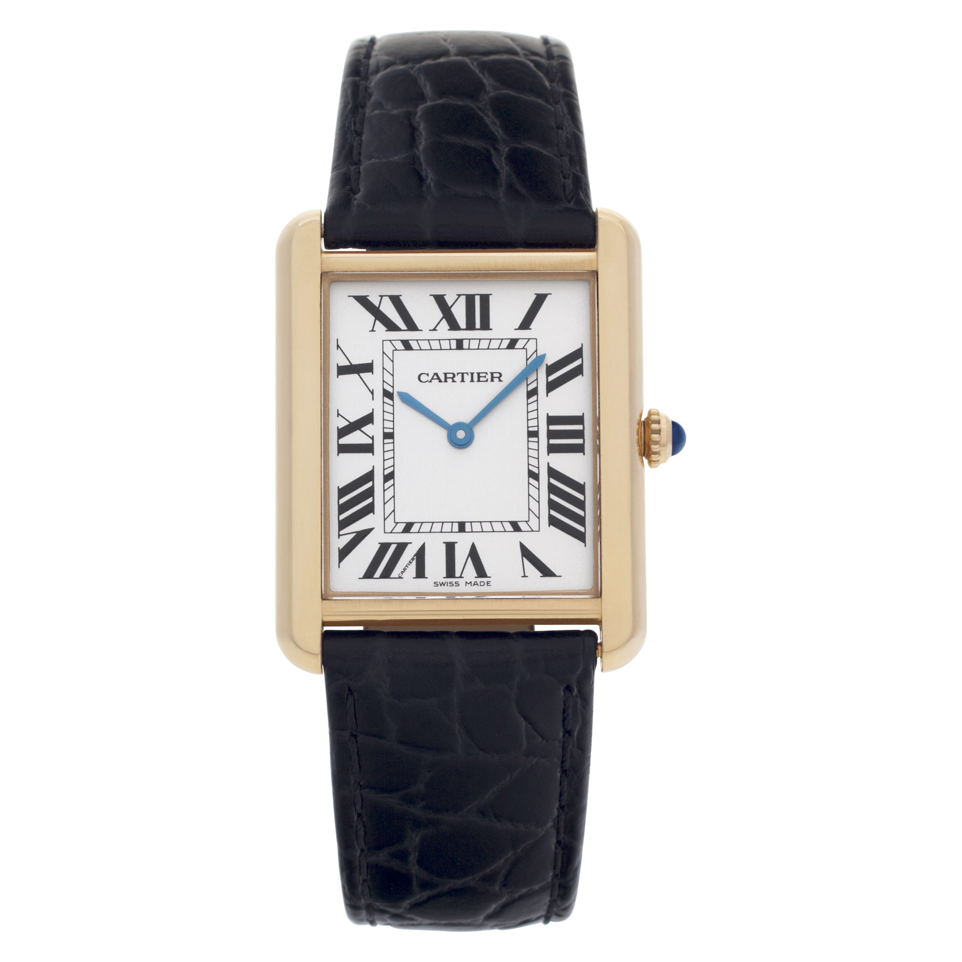 Preowned Cartier Tank Solo 874382MX 18k & Stainless Steel