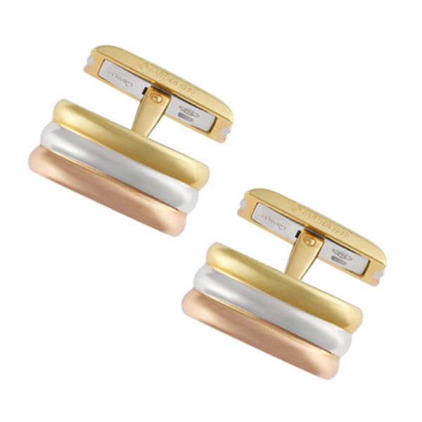 Cartier カフリンクス セット CROG000560 - Double C de Cartier cufflinks - Sterling silver