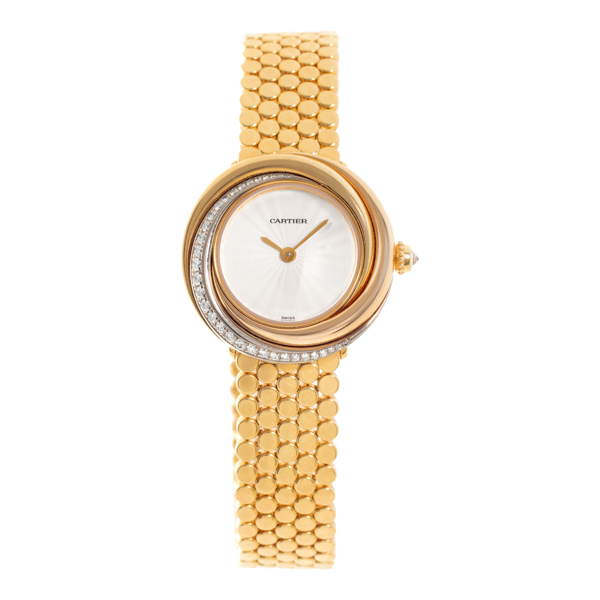 Pre-owned Cartier Trinity WG2001S8 18k 26.7mm Quartz watch