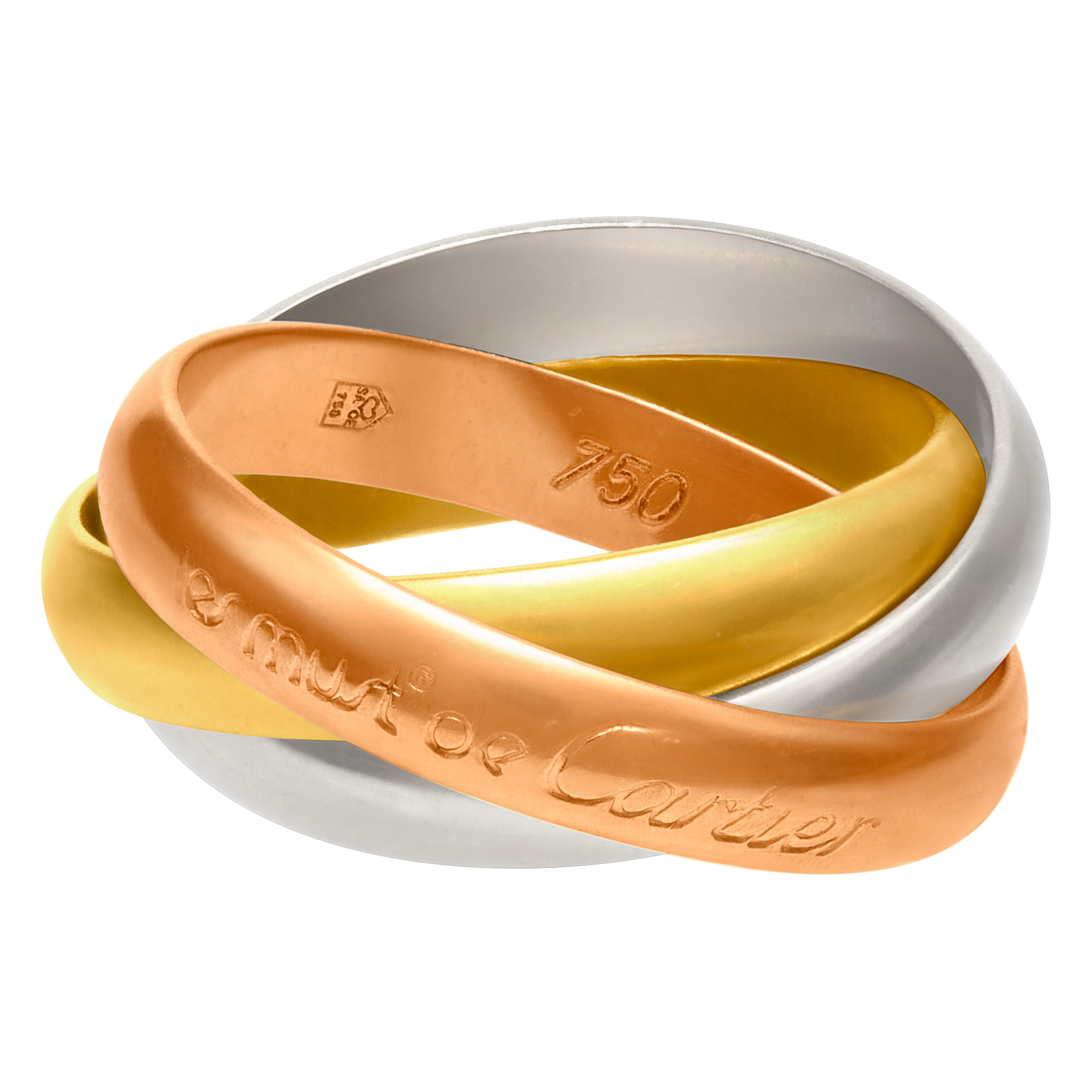 Cartier Trinity ring in 18k N512096 | Gray & Sons Jewelers