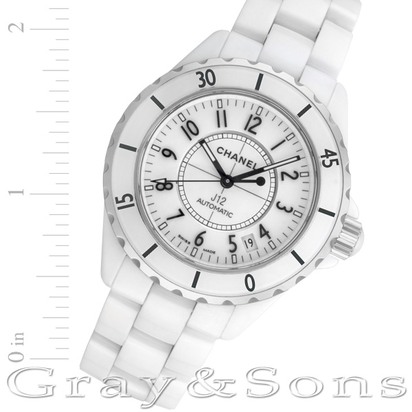 ローレックス CHANEL J12 H0970 38mm ホワイト ジェムラインジャパン - 公式サイト - / 仕上済 シャネル J12