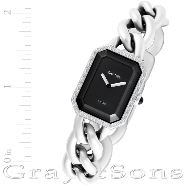 Preowned Chanel Premiere H3252 stainless steel 20mm Quartz