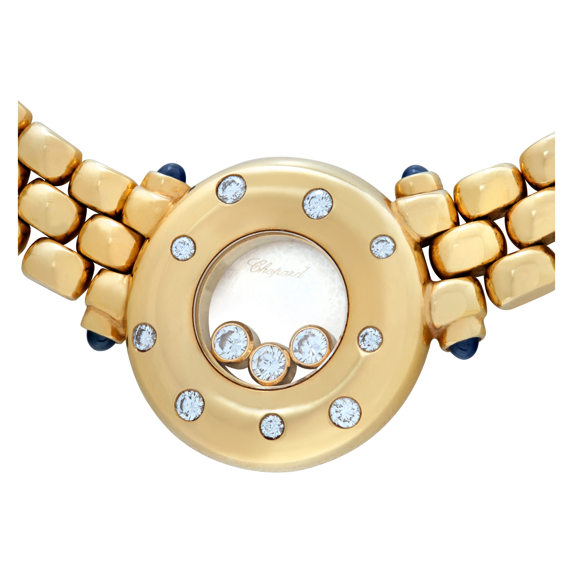Chopard happy diamond necklace in 18k yellow gold Chopard happy diamond necklace in 18k yellow gold