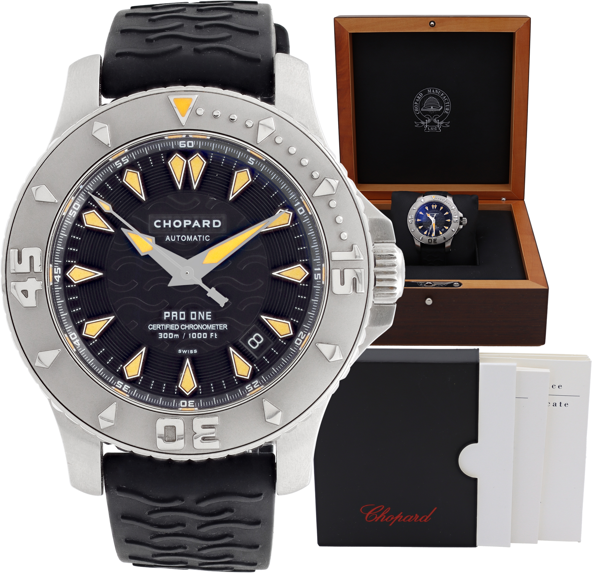 Chopard L.U.C PRO ONE "LUC 168912-1" 42.5mm 168912-1