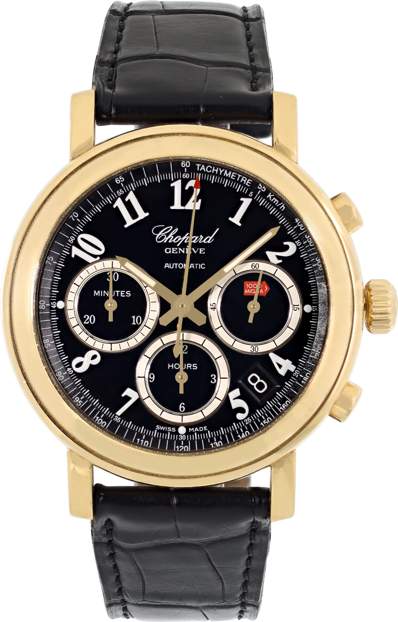 i.tページ Preowned Chopard Mille Miglia 1612500001 18k Yellow Gold | Gray & Sons
