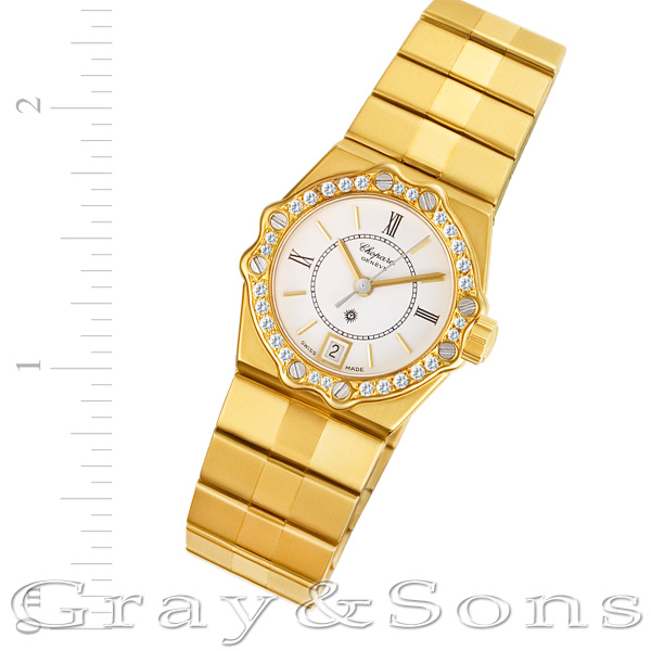 Preowned Chopard St. Moritz 5156 18k 24mm Quartz watch | | Gray & Sons