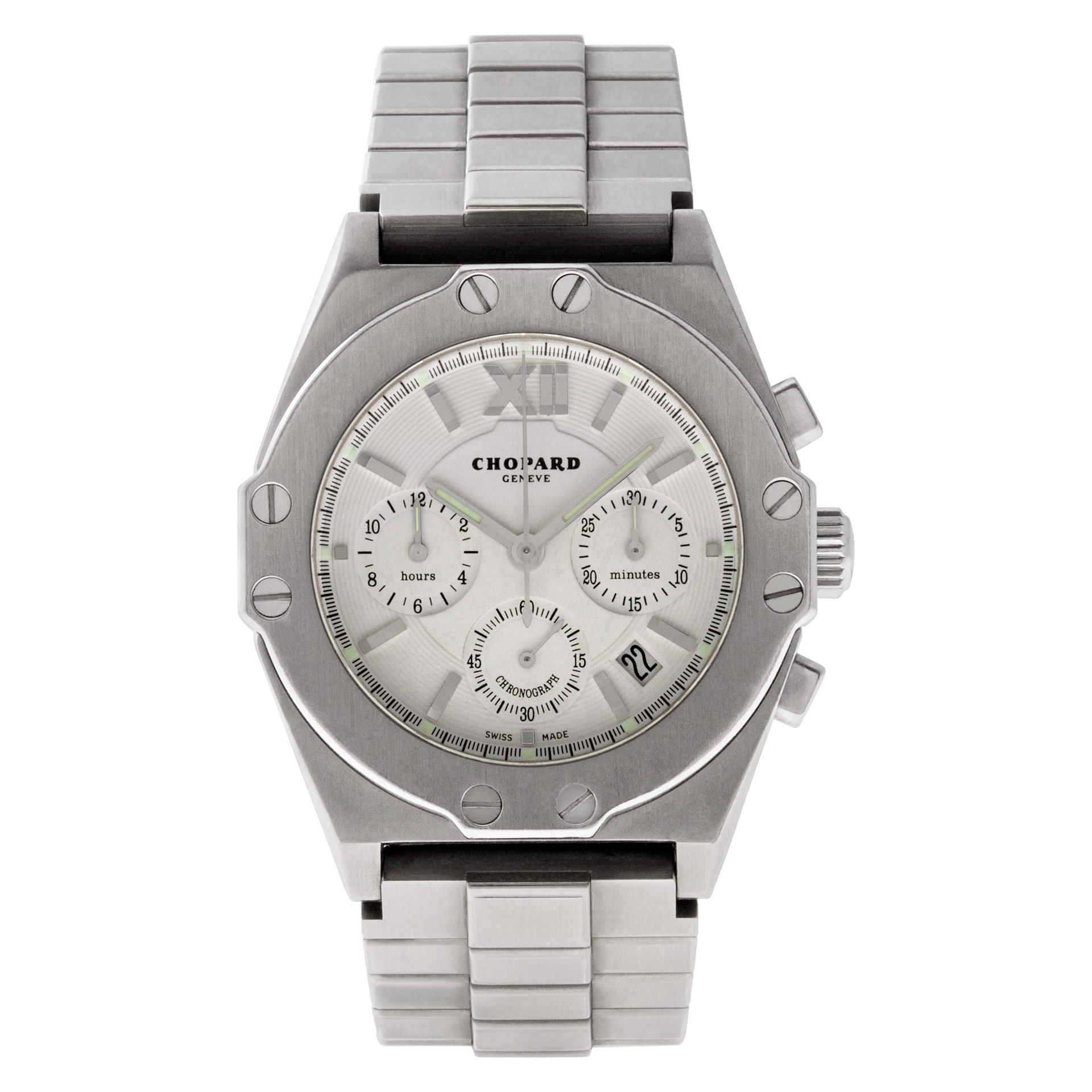 Used Chopard St. Moritz 26/8386 stainless steel 37.5mm auto