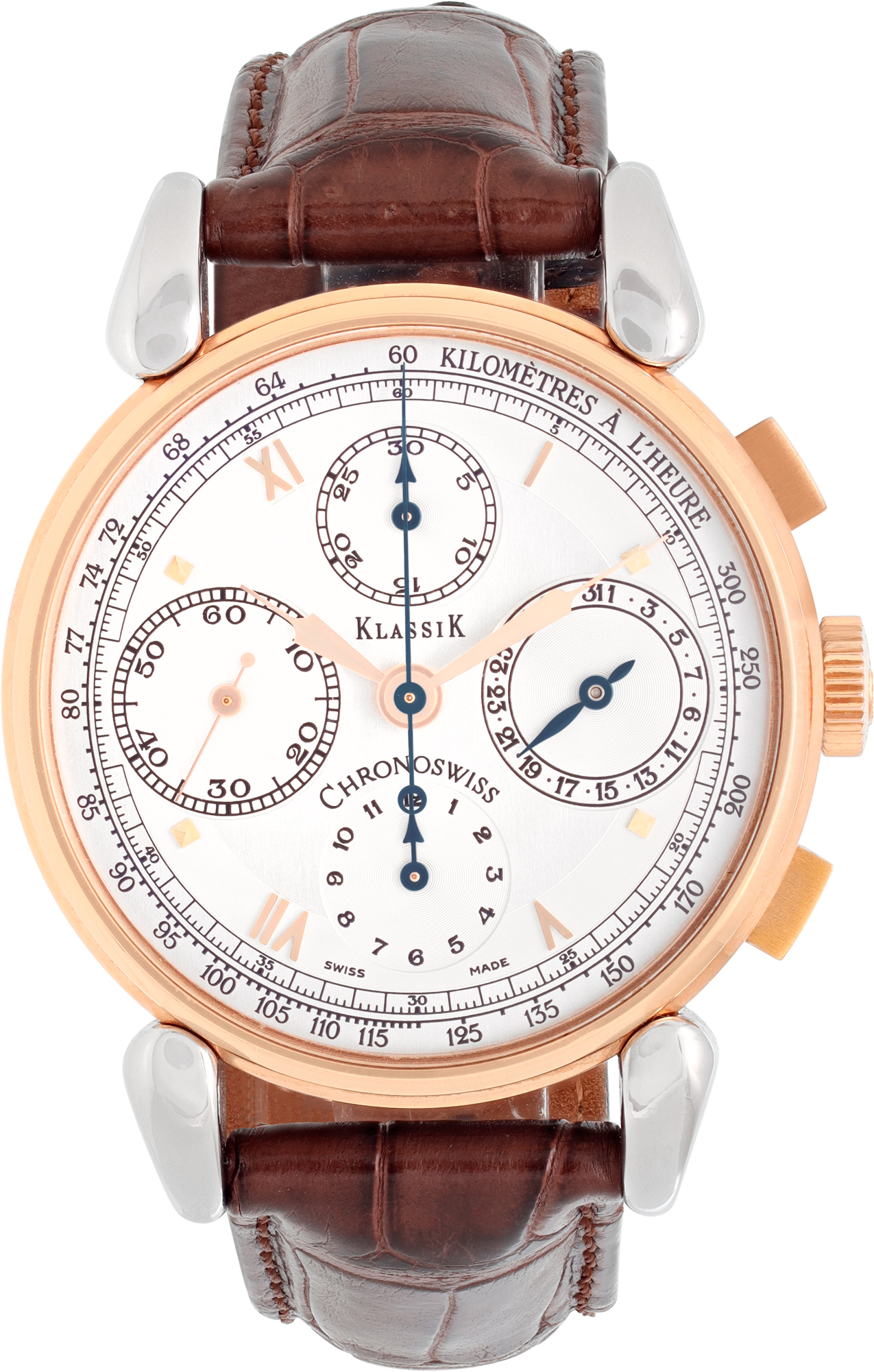 Preowned Chronoswiss Klassik CH7402R Stainless Steel Silver