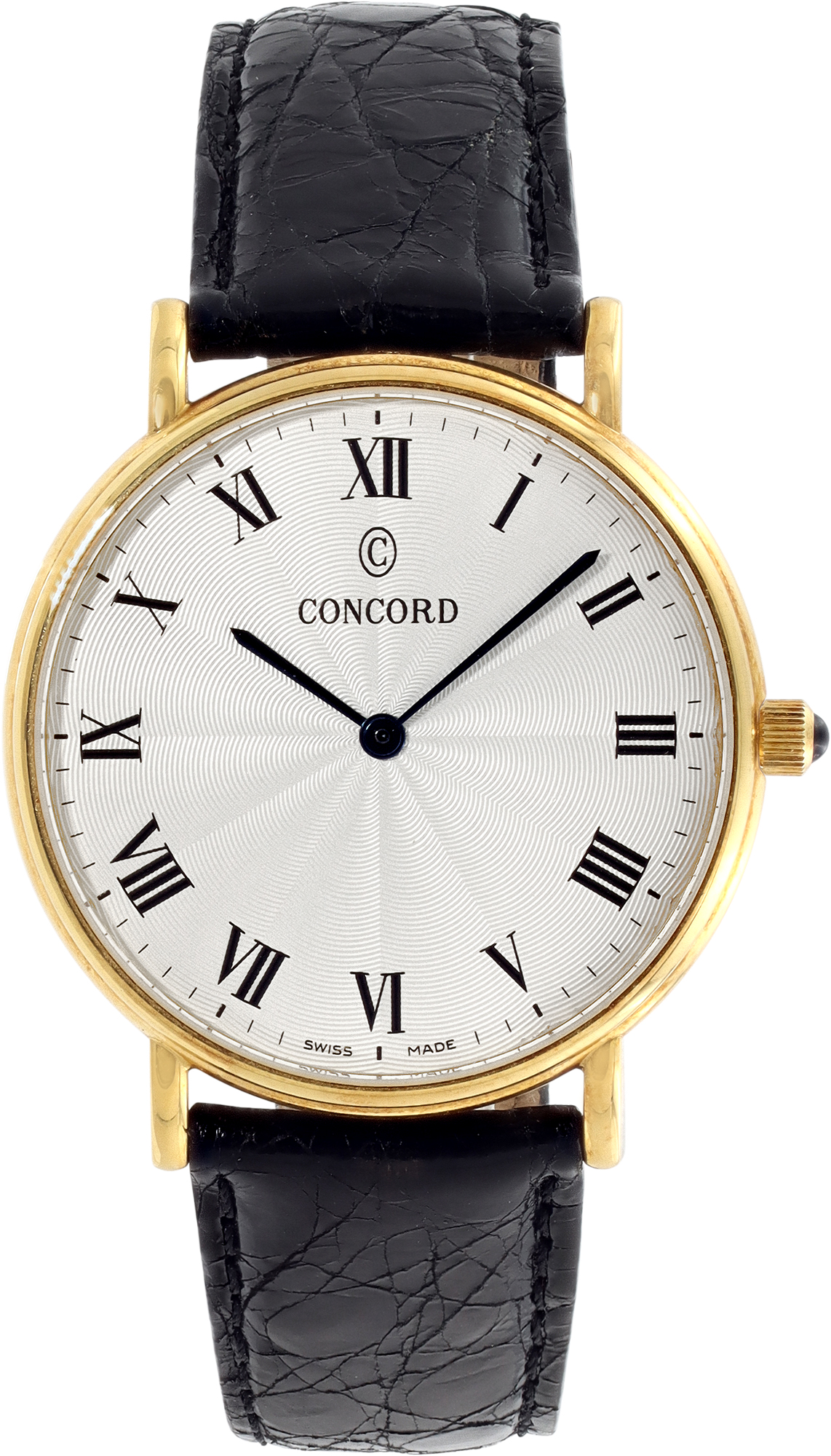  CONCORD 26cm used モロッコ製 Preowned Concord Classic 50.61.1890 18k 34mm Quartz watch
