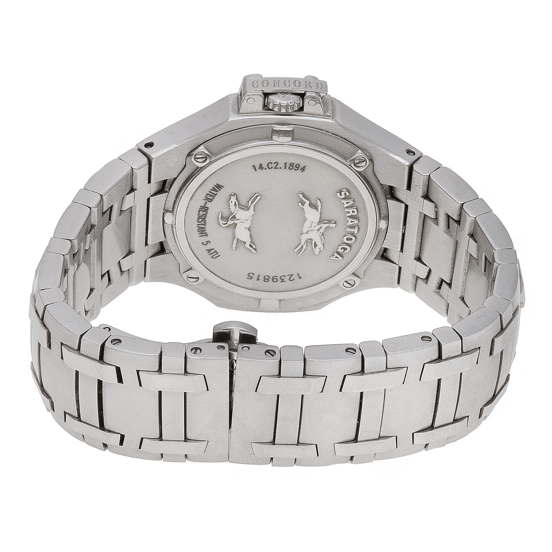 Concord Saratoga 14.c2.1894 Stainless Steel 37mm Quartz watch | eBay