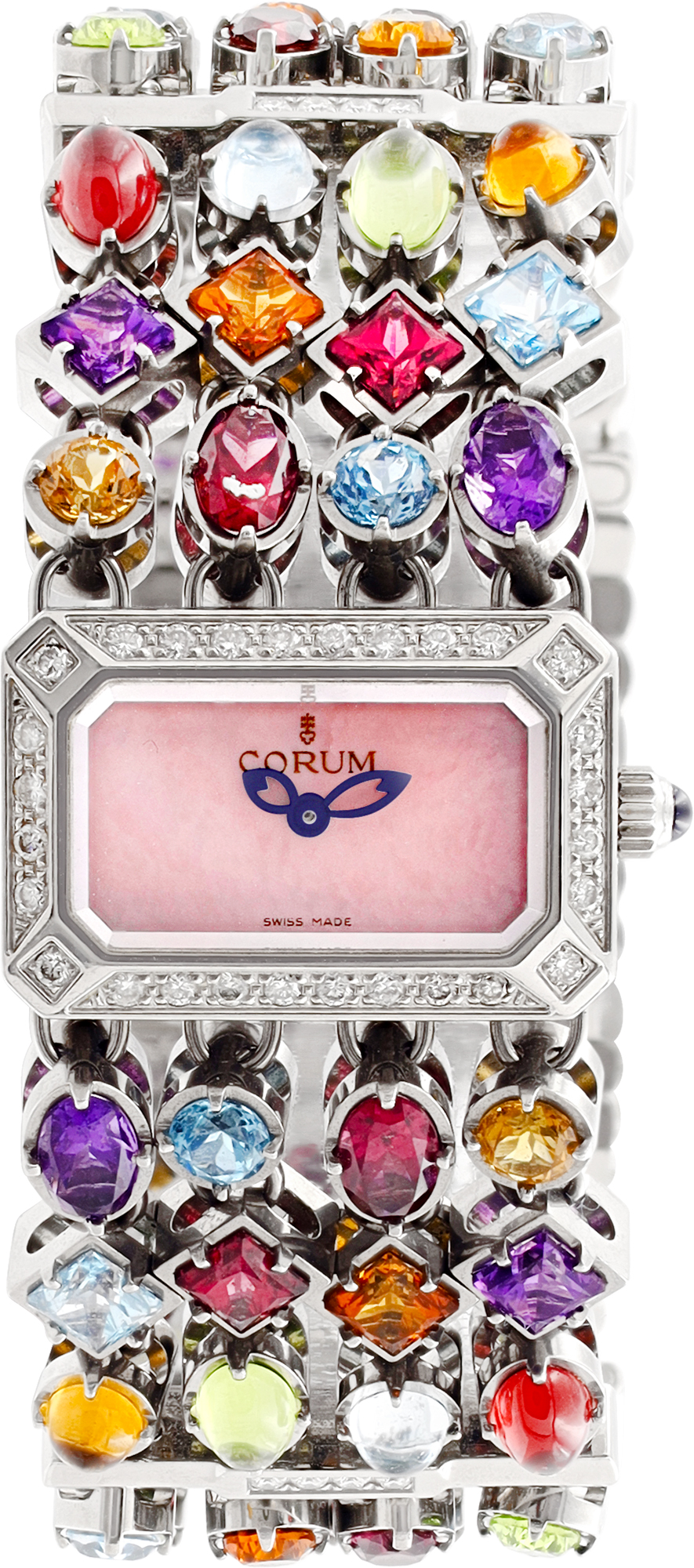 Pre-owned Corum N/A 137.520.47 Stainless Steel Pink dial | Gray & Sons