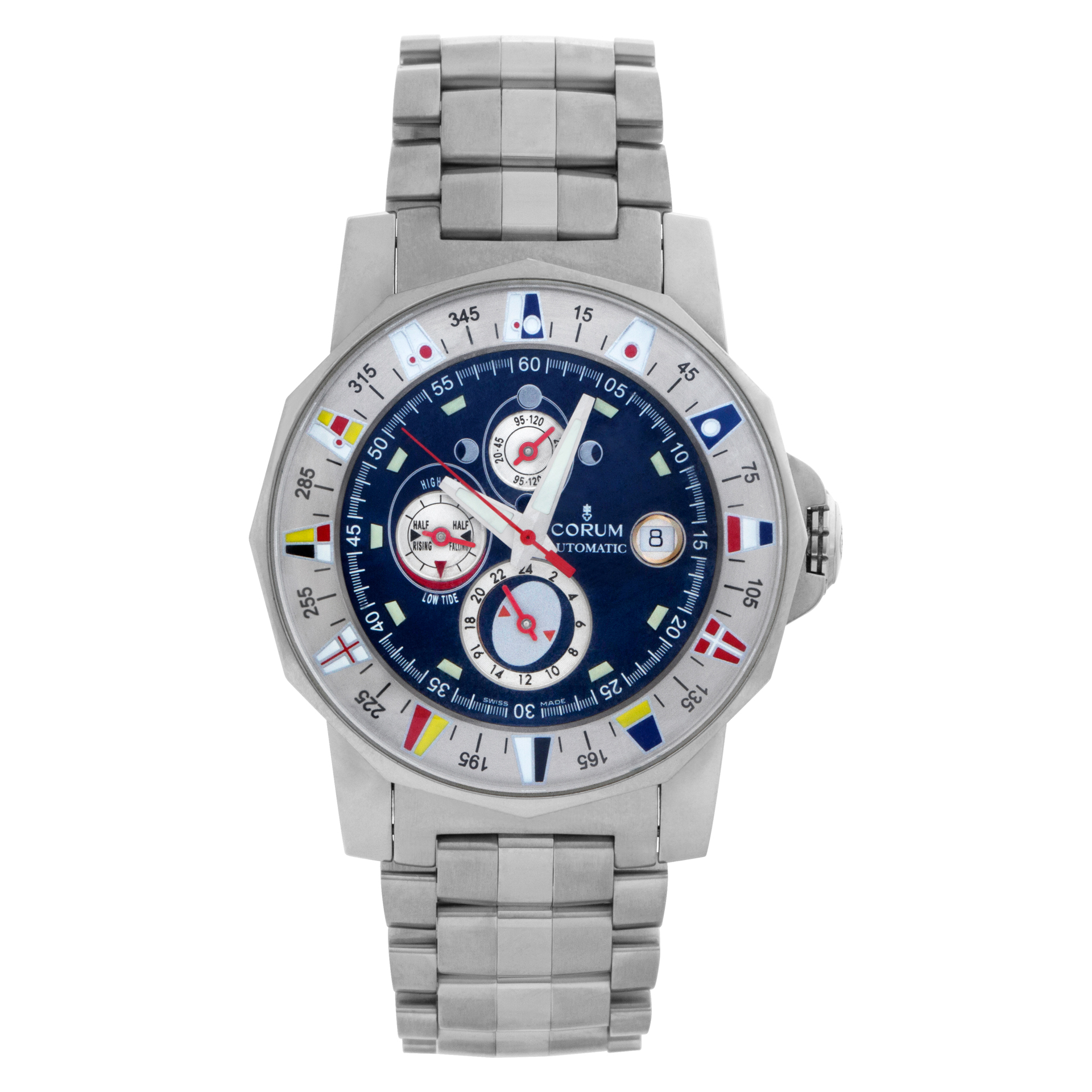 CORUM Admiral's Cup 時計 Pre-Owned Corum 1990s Admiral's Cup Chronograph 44mm Pre