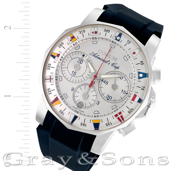 Corum Admiral's Cup 時計 コルム / CORUM アドミラルズカップ ガンブルー 99.810.30 V-550