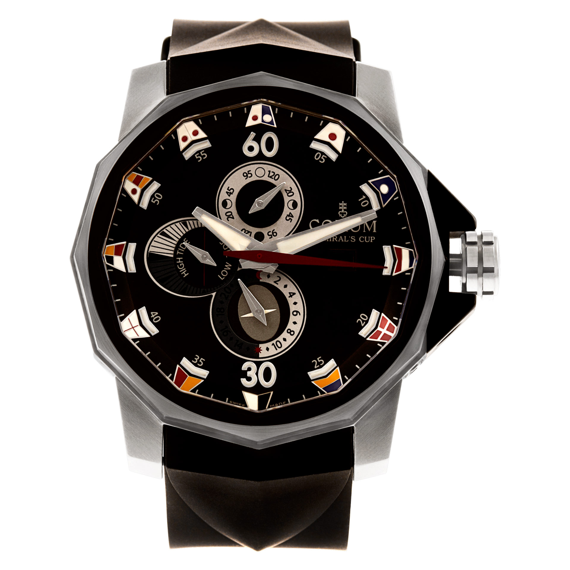 Used Corum Admirals Cup 75393506V791AN52 titanium 48mm | | Gray & Sons