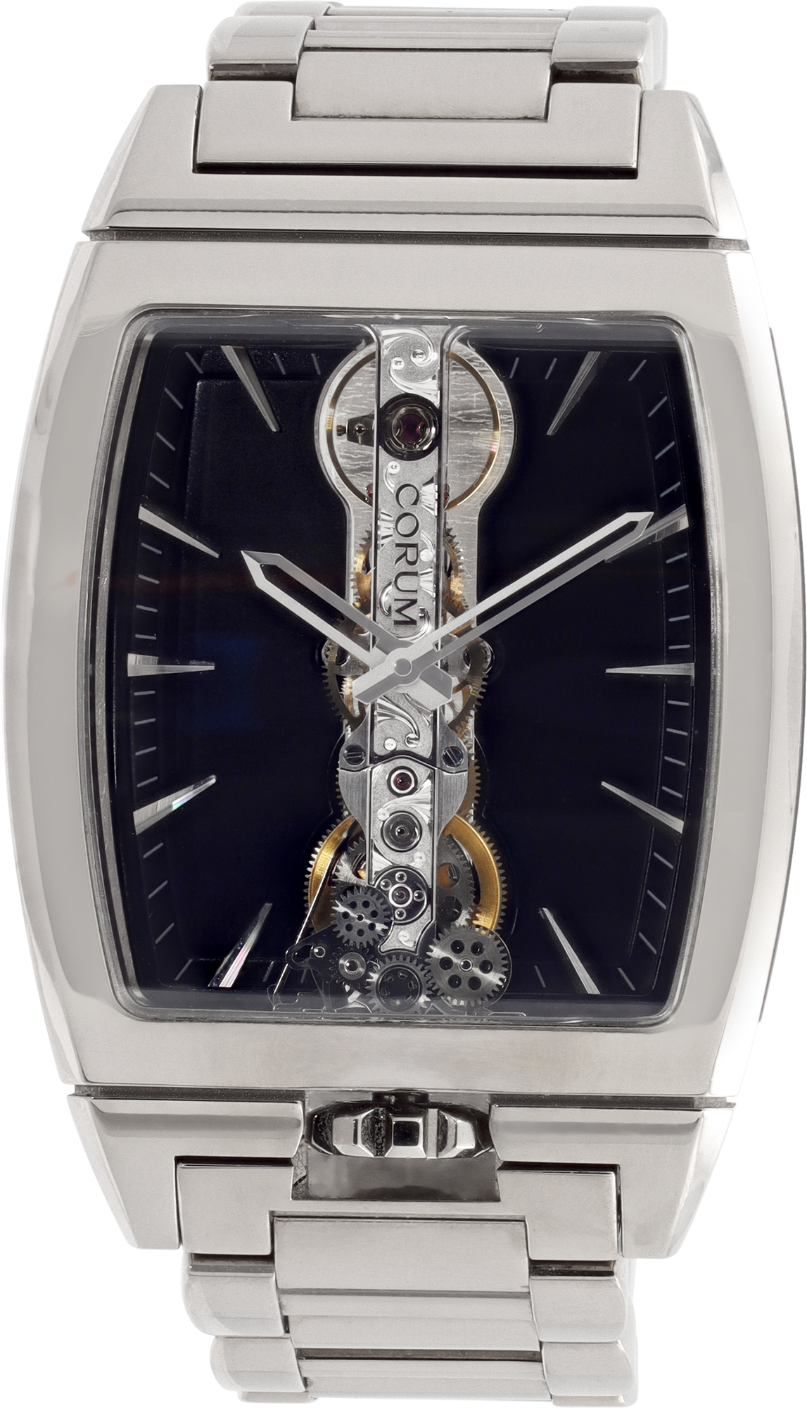 ユリム Pre-owned Corum Golden Bridge 113.150.59/v100 fn01 18k | Gray & Sons