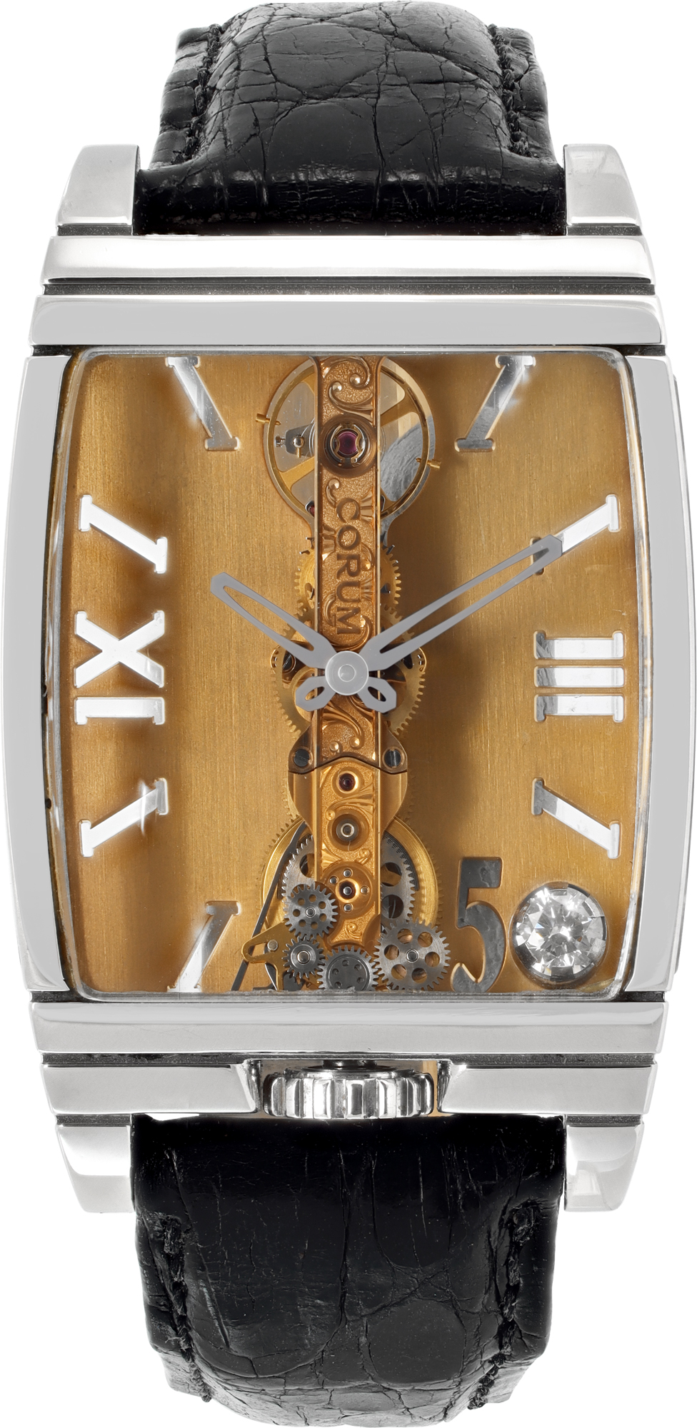 Corum Golden Bridge "Limited edition in Platinum" 31mm 113.560.70 W524063
