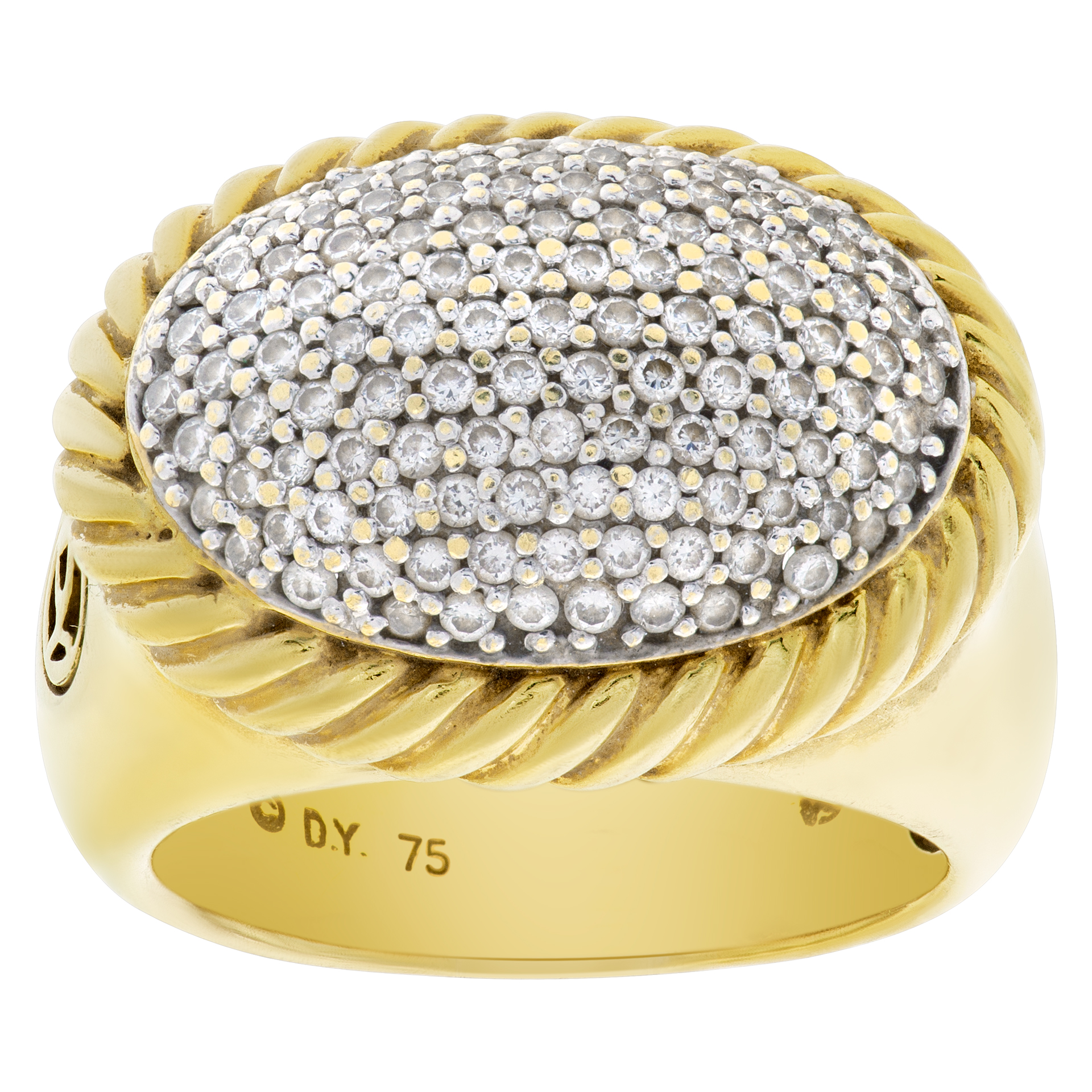David Yurman Albion diamond ring in 18k