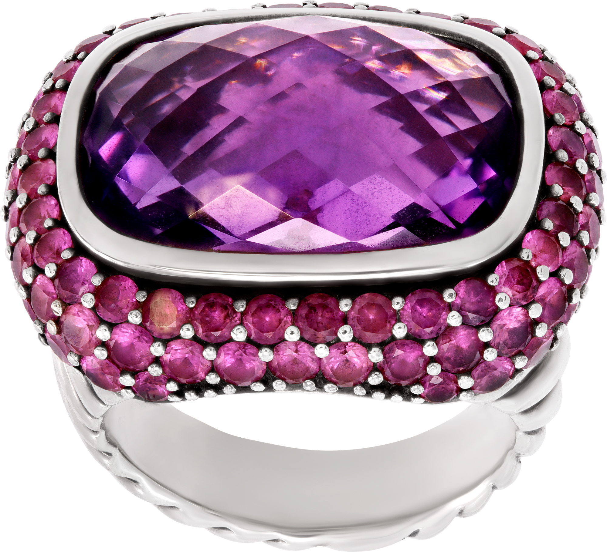 David Yurman watch silver 925,diamonds,amethysts T7139QMSTBRAC-alt1.jpg?width=1800 main image 2
