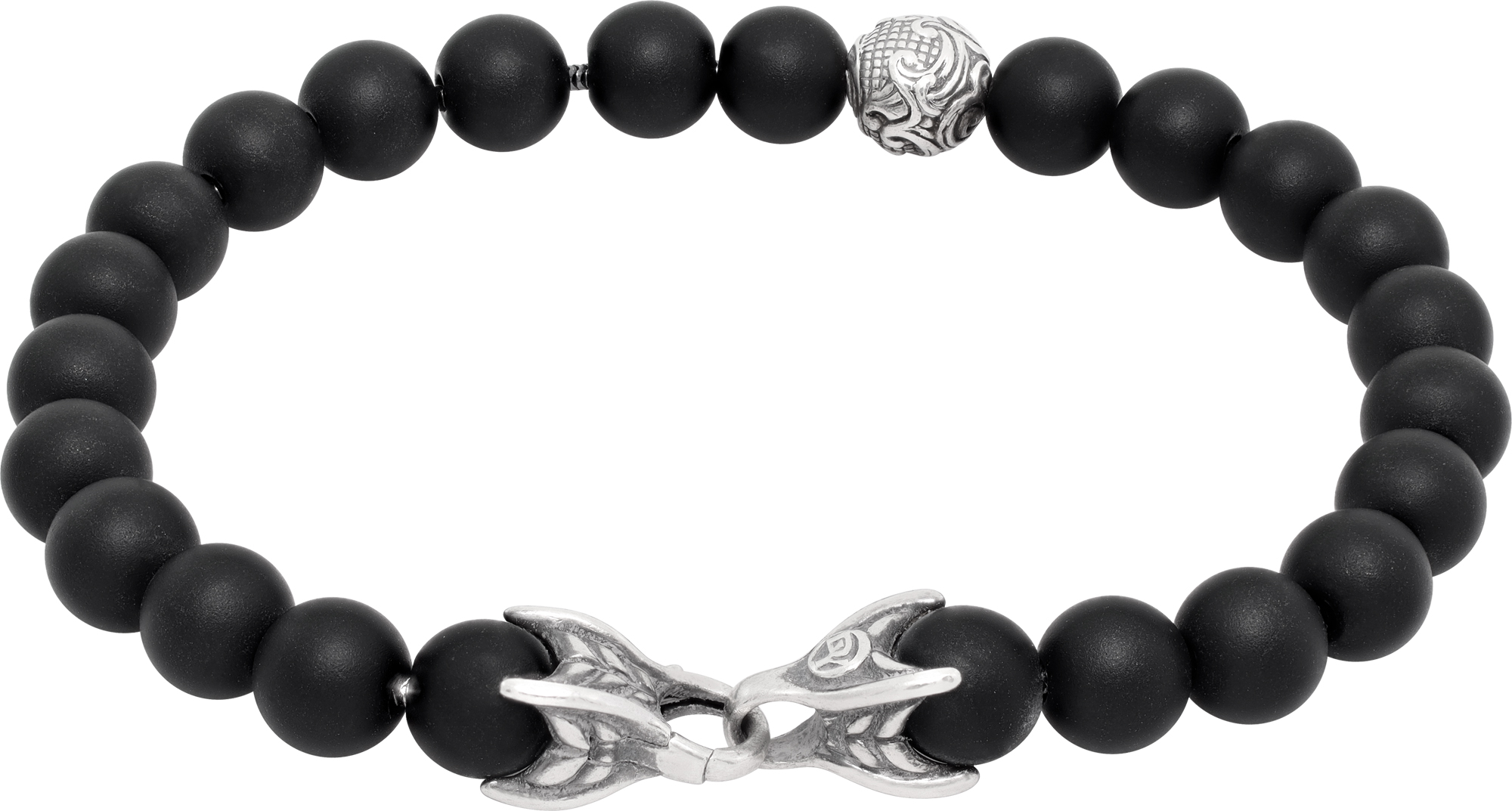 David Yurman Spiritual Beads Bracelet With Onyx