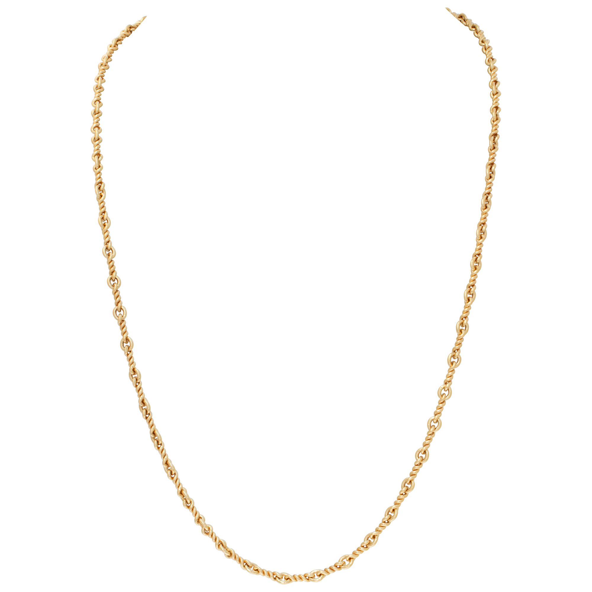 David Yurman Twisted Link Necklace