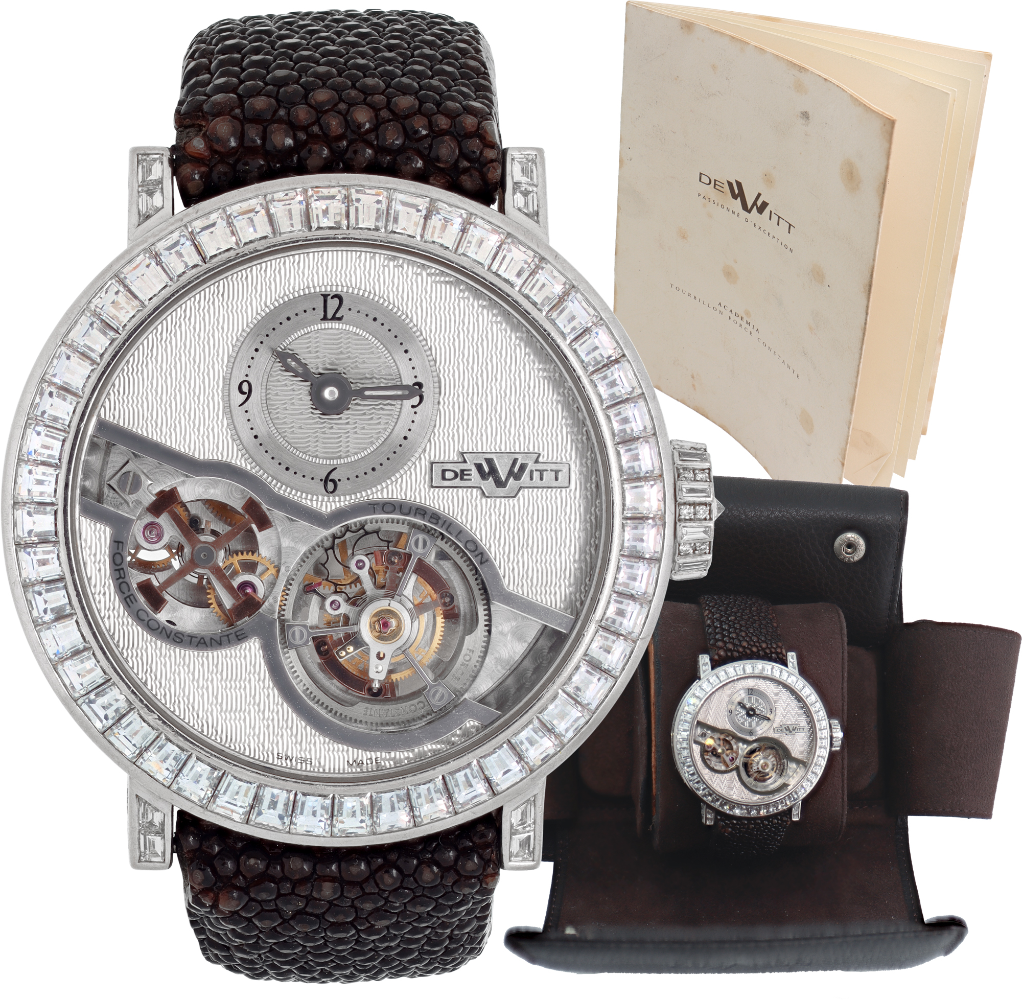 DeWitt Tourbillon 43mm 8300.48/02.m120 W528728