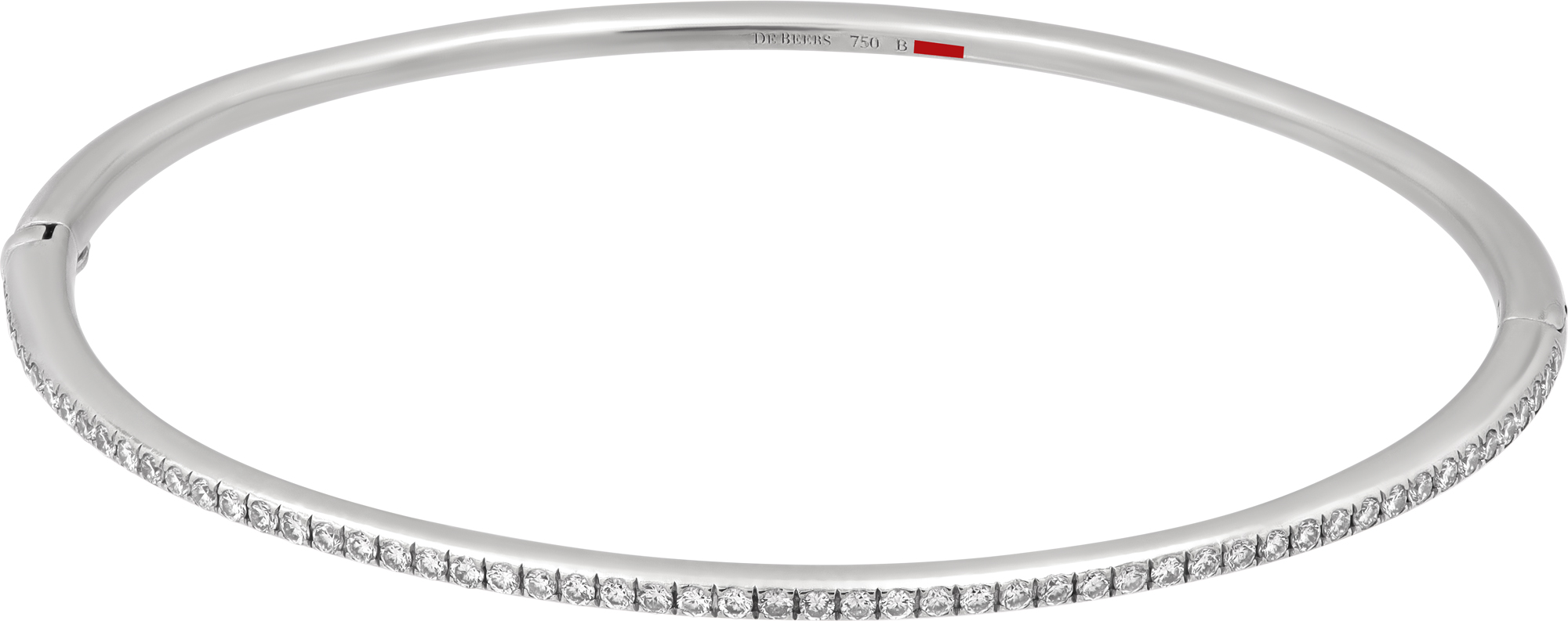 Diamond Bangle De Beers Classic 18k white gold S522193