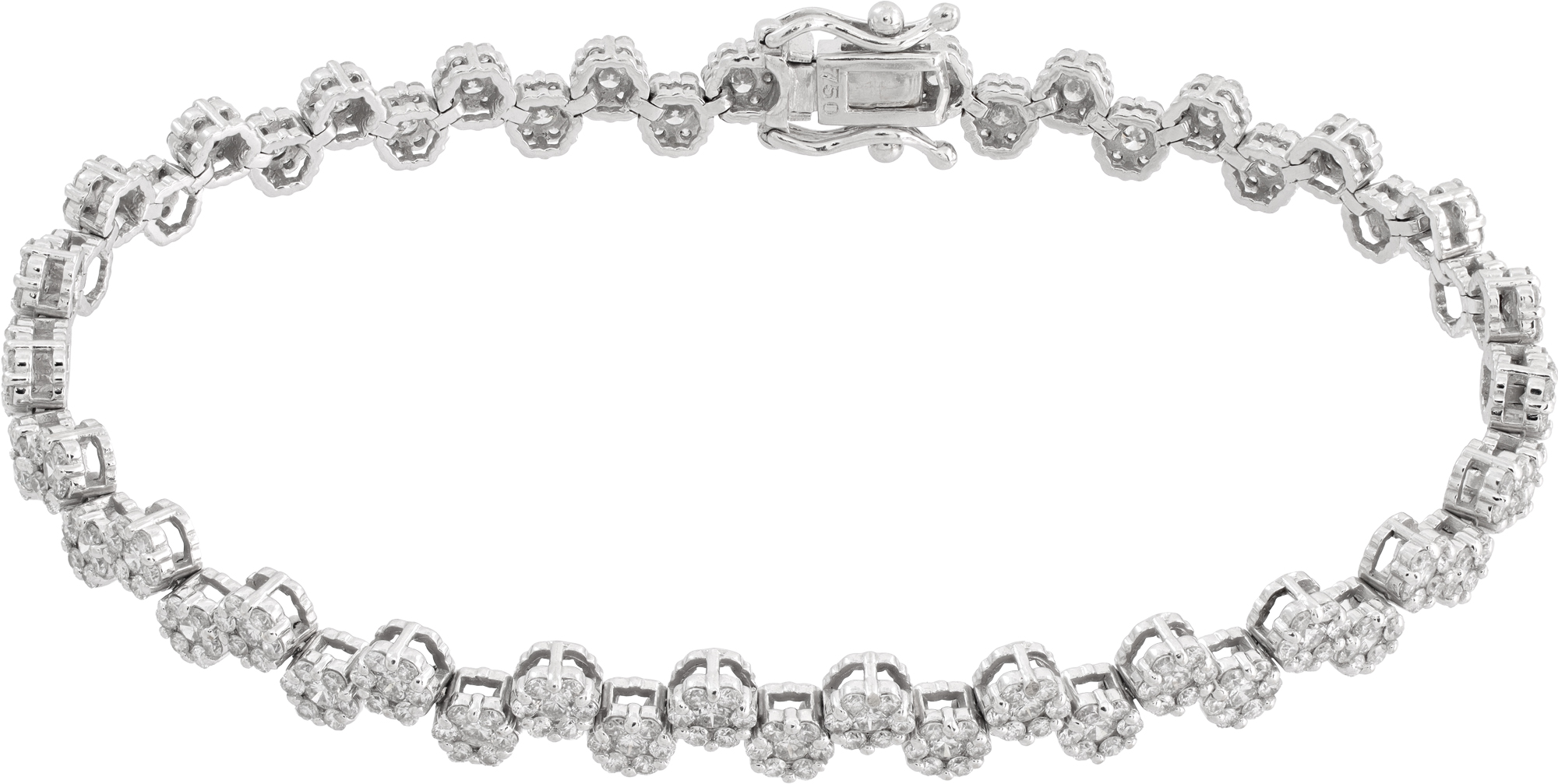 Diamond bracelet in 18k white gold S521620