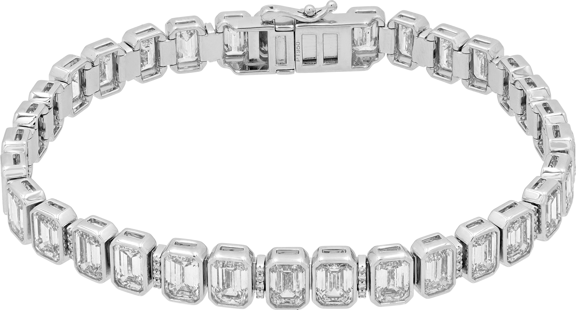 Diamond bracelet with 19.27 carats S522293