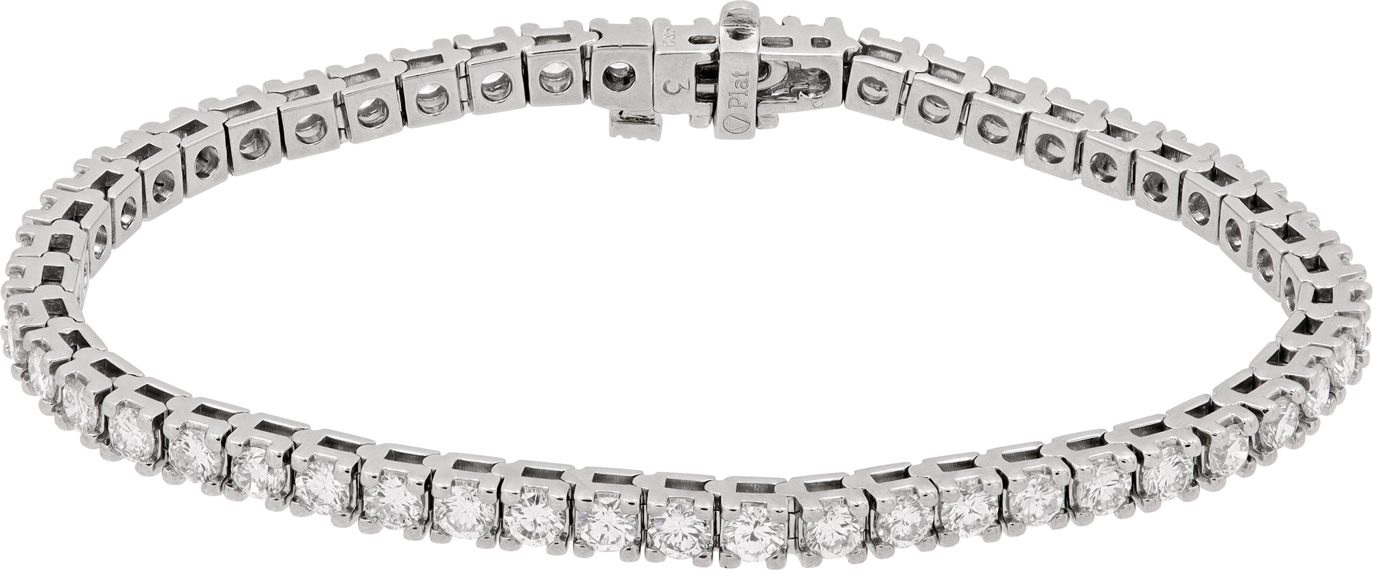 Diamond Tennis Bracelet in Platinum