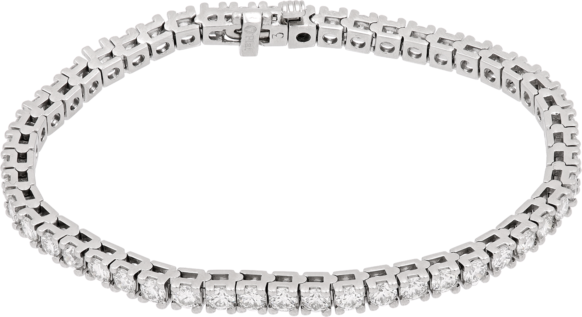 Diamond Tennis Bracelet in Platinum S522113