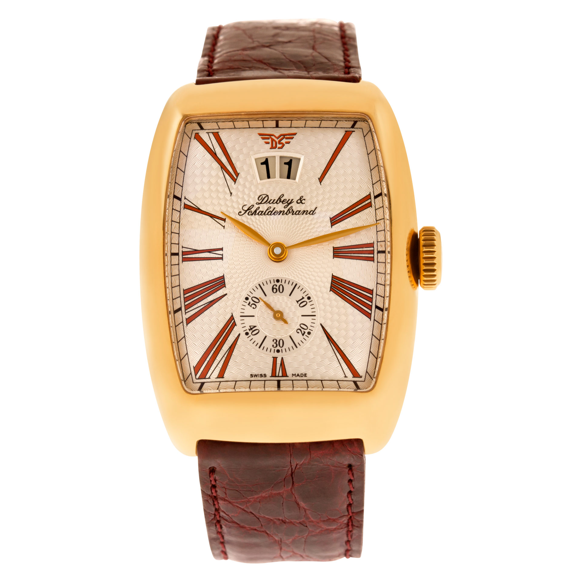 Used Dubey & Schaldenbrand Aerodyn Date 18k rose gold | Gray & Sons