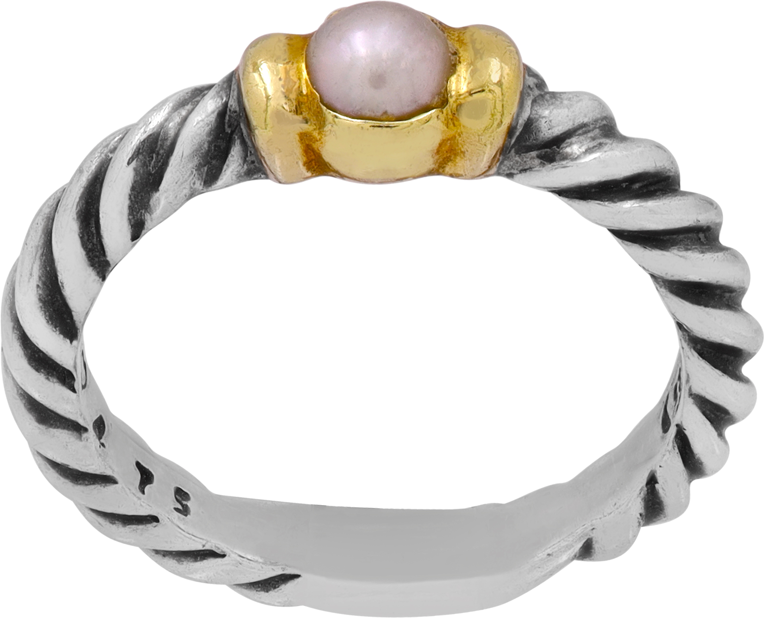 Dy ring pearl