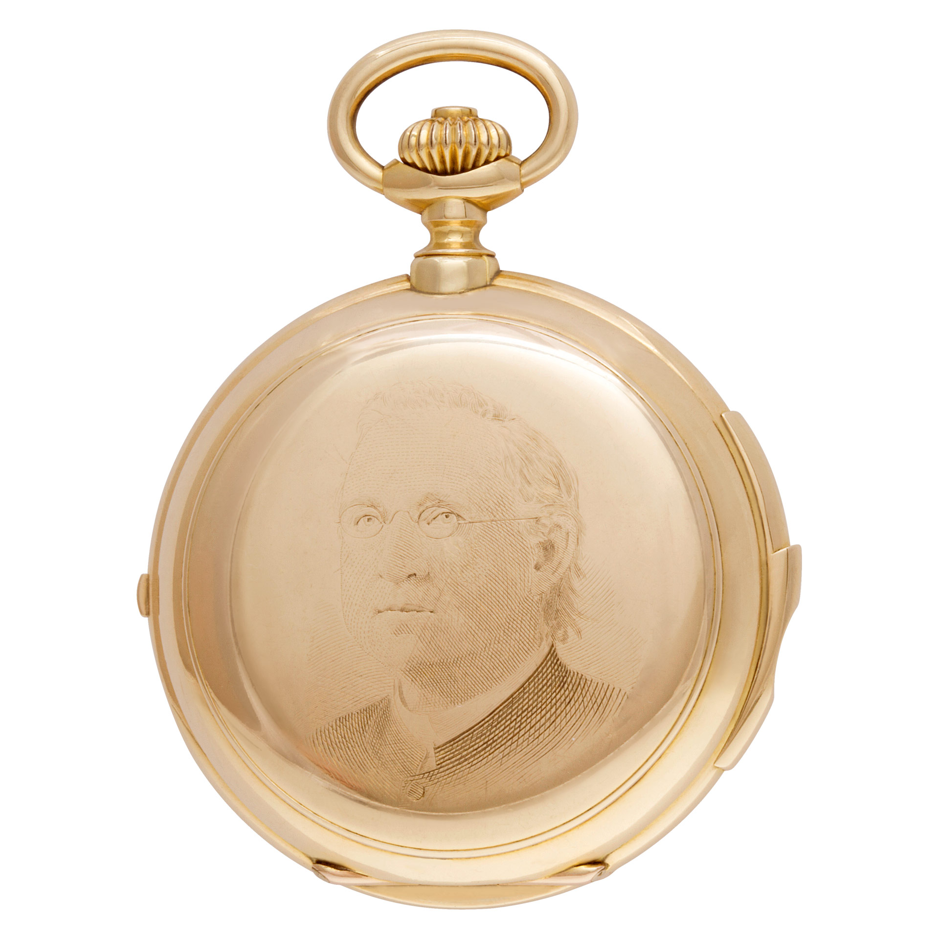 Used E. Jaccard pocket watch xxx 18k Porcelain dial 58mm |