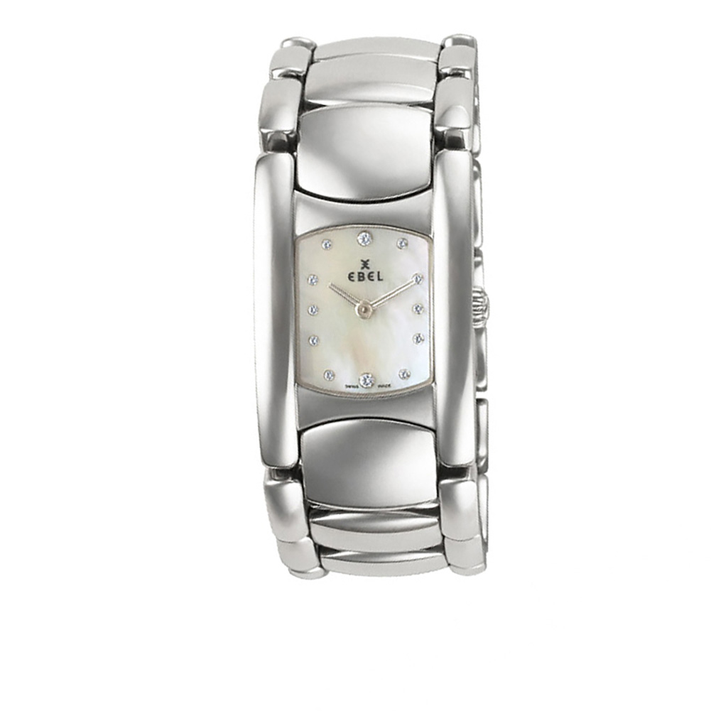 Pre-owned Ebel Beluga E9057A21 stainless steel 29mm Quartz display picture 3