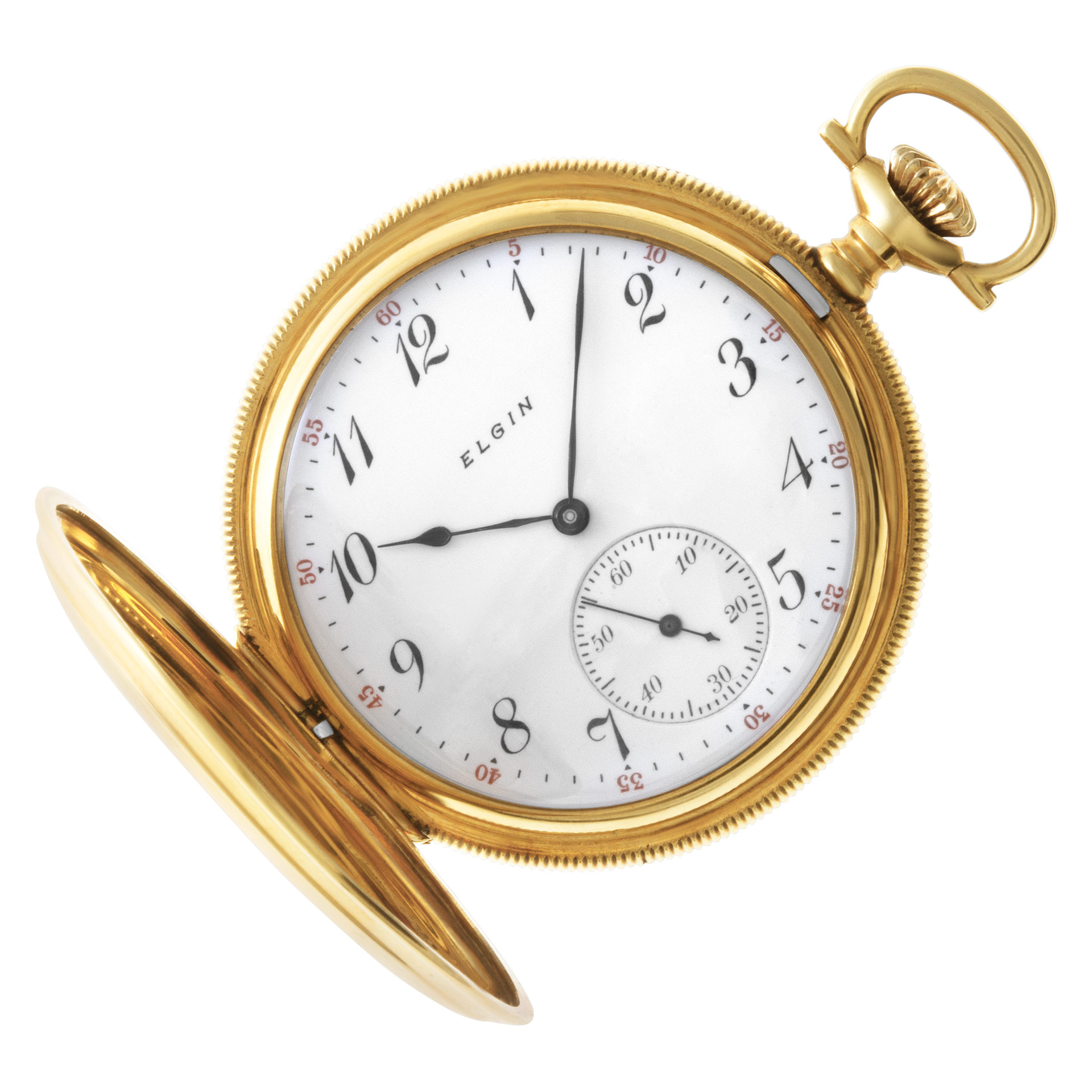 Used Elgin pocket watch 18k 46mm Manual watch | Gray & Sons Jewelers