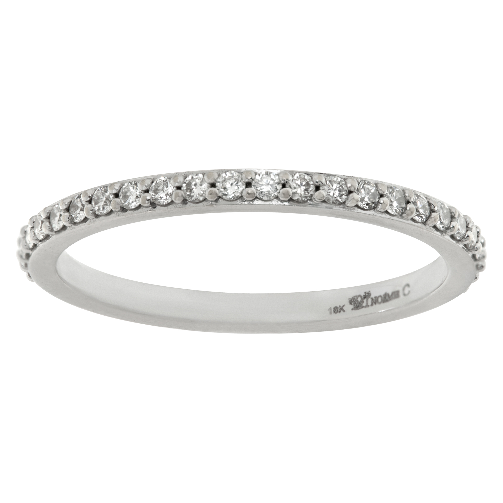 Eternity Diamond Band in White Gold