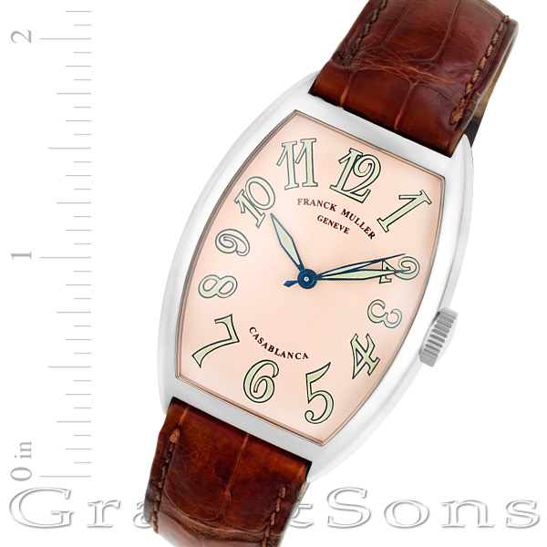 Used Franck Muller Casablanca 5850 Casa stainless steel | Gray & Sons
