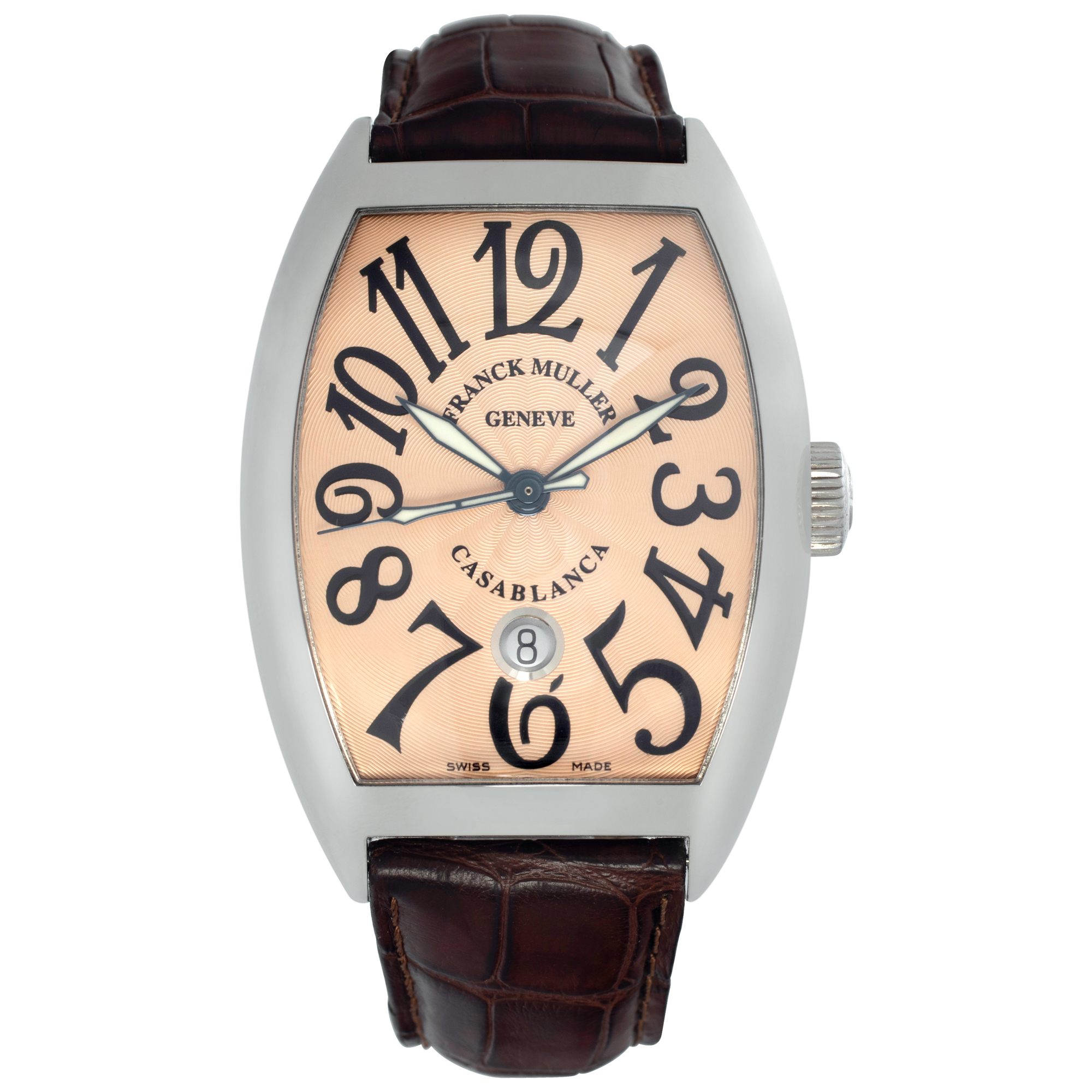 Used Franck Muller Casablanca 8880 c dt stainless steel 46mm