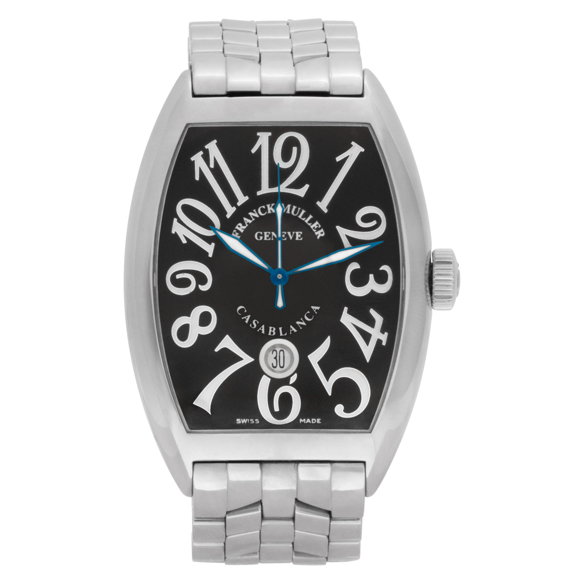 FRANK MULLER カサブランカ8880 CASA DT AC Preowned Franck Muller Casablanca 8880 C DT Stainless Steel