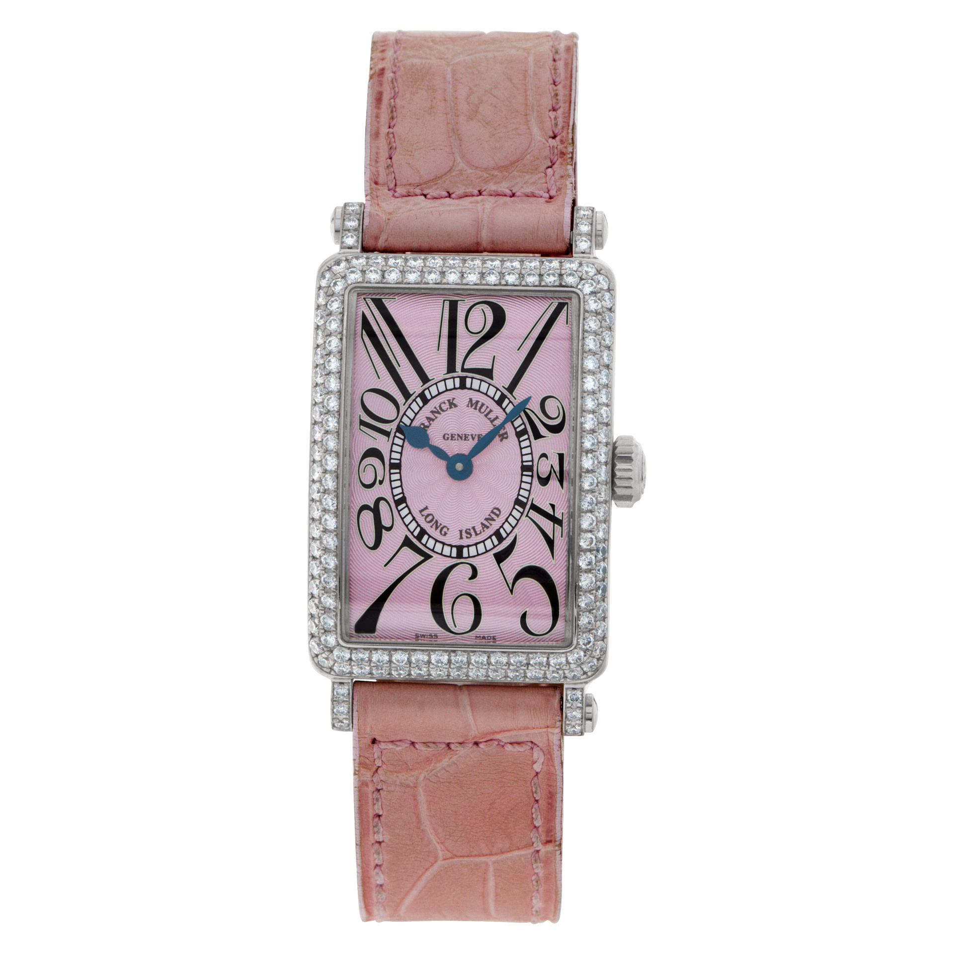 Used Franck Muller Long Island 902 QZ D 18k white gold 23mm
