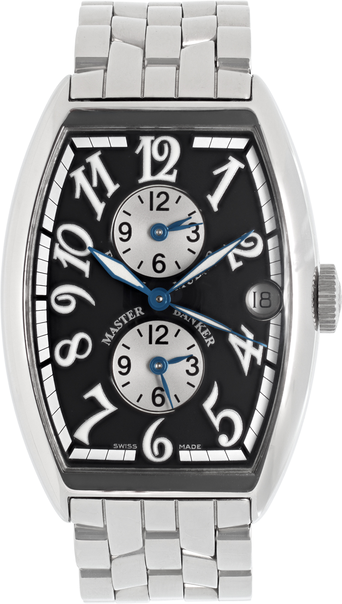 Used Franck Muller Master Banker 5850MB Stainless Steel | Gray & Sons