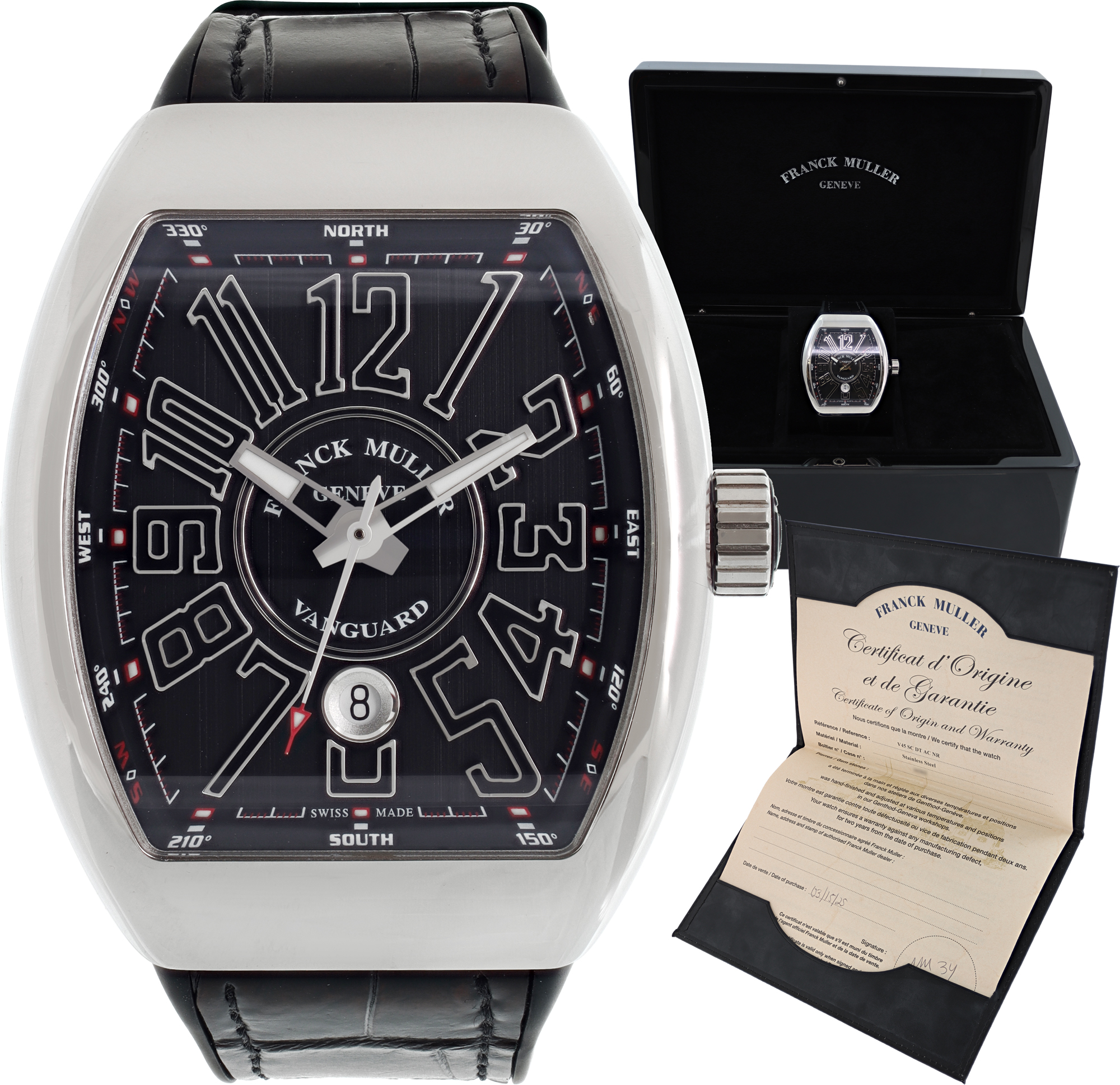Franck Muller Vanguard 53.5mm V 45 SC DT W529378 \_p