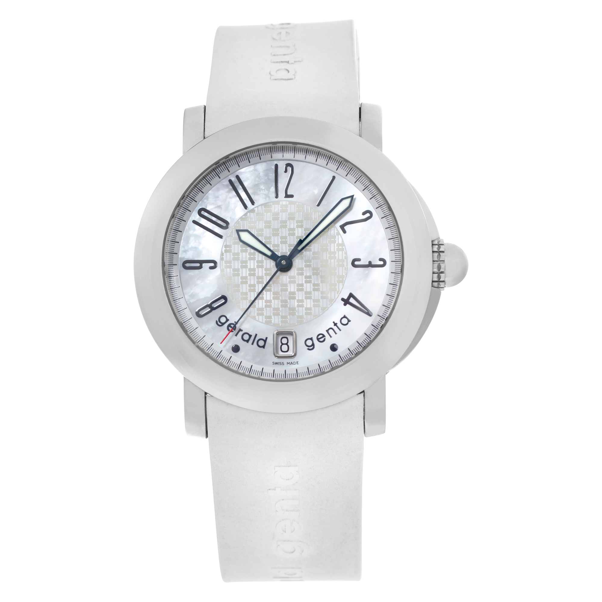 Preowned Gerald Genta Classic ssp.l.10 stainless steel 39.5mm