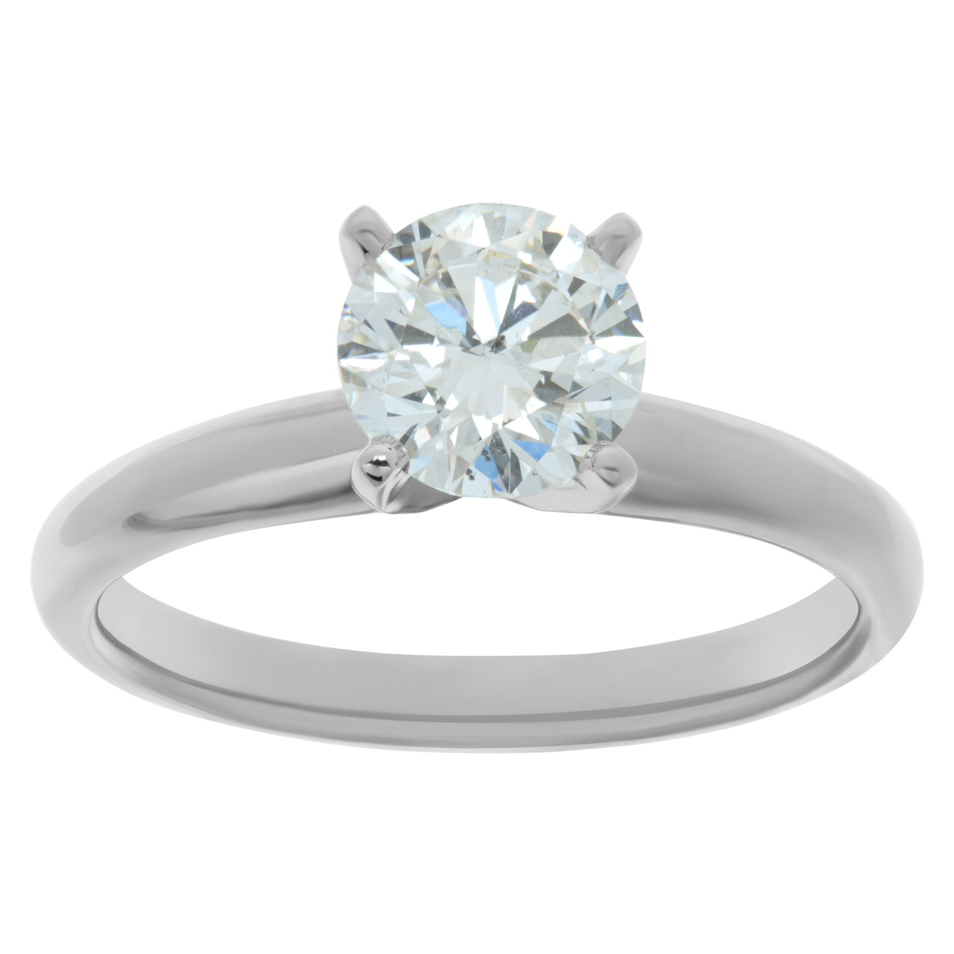 GIA certified round brilliant cut diamond 1.14 carat