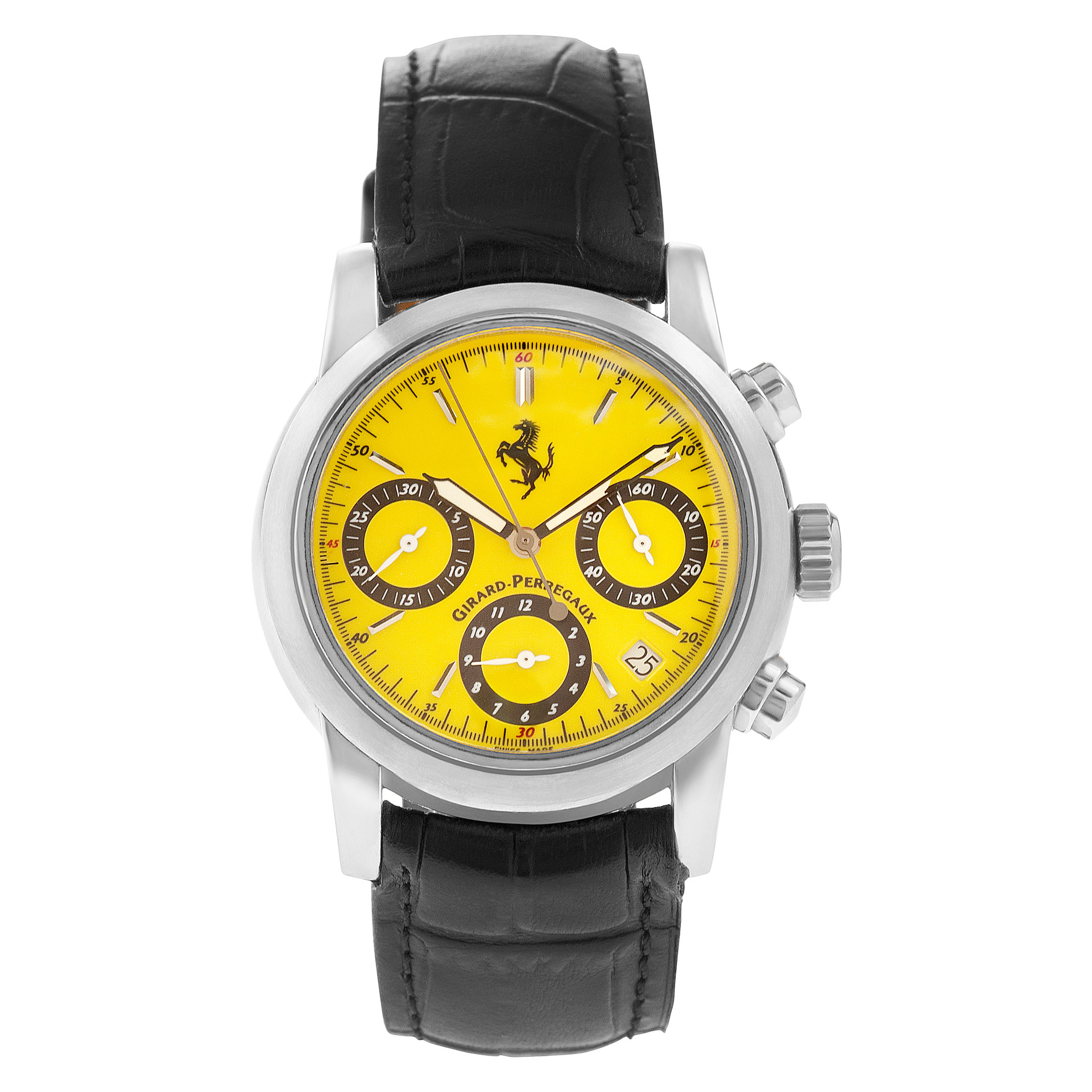 ゾウさんのFerrari Girard-Perregaux Pre-owned Girard Perregaux Ferrari 4677 stainless steel | Gray & Sons